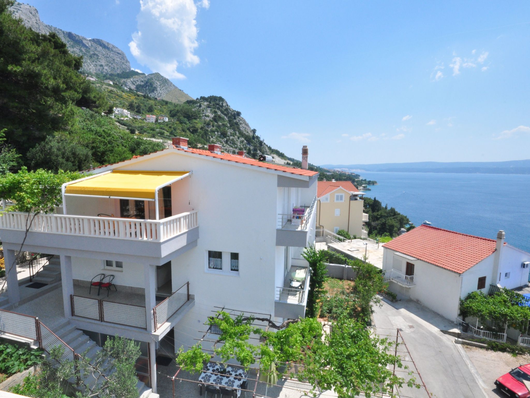 Appartement "Zorka" mit Blick auf das Wasser-Dedans