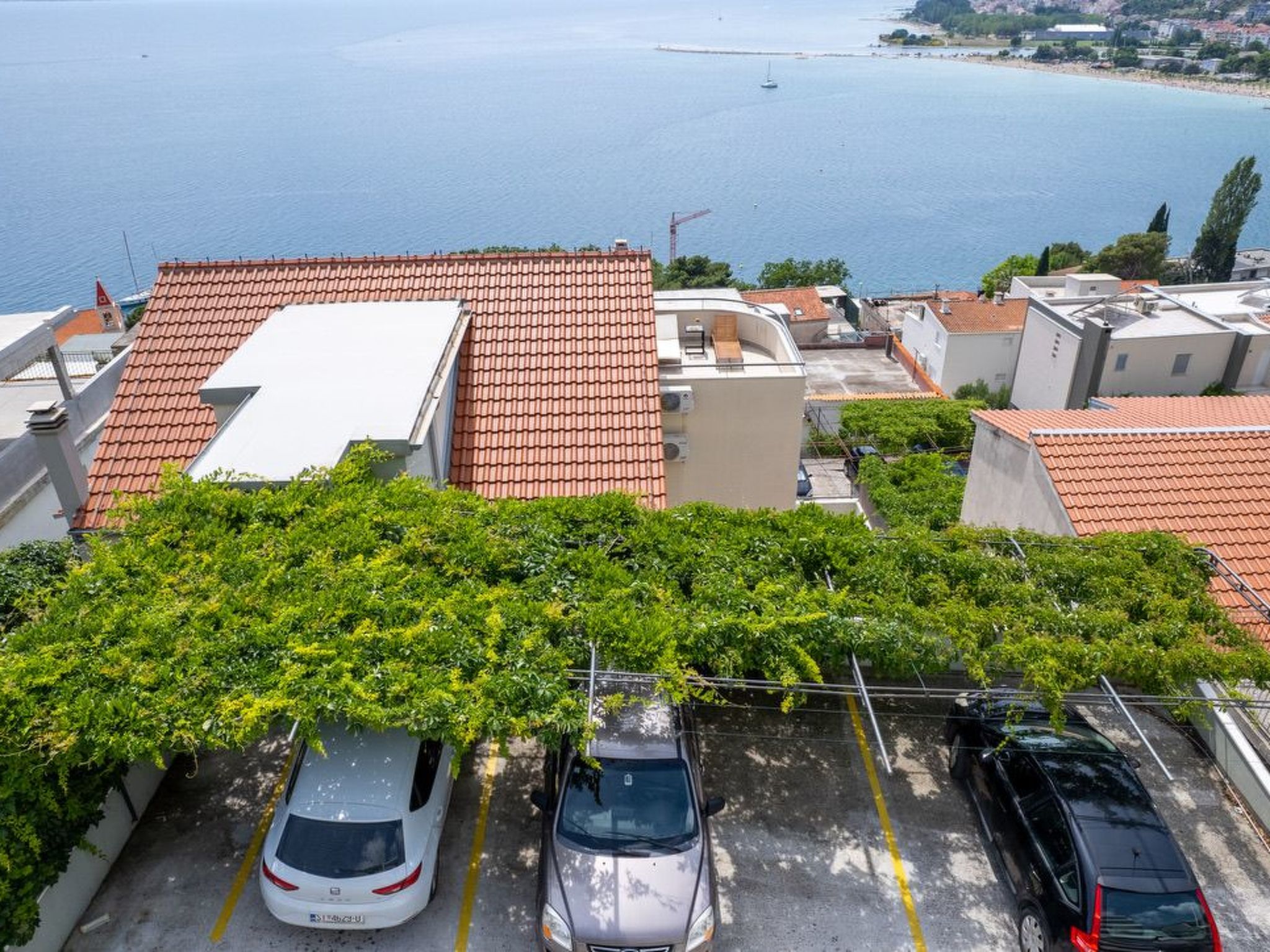 Ferienappartement mit zwei Meerblick-Balkonen-Inside