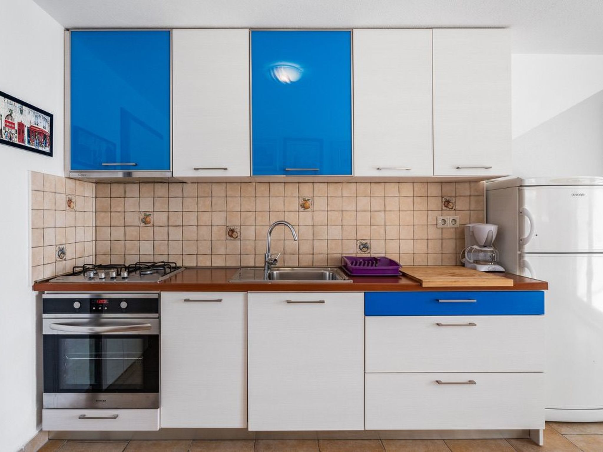 Ferienappartement mit zwei Meerblick-Balkonen-Inside