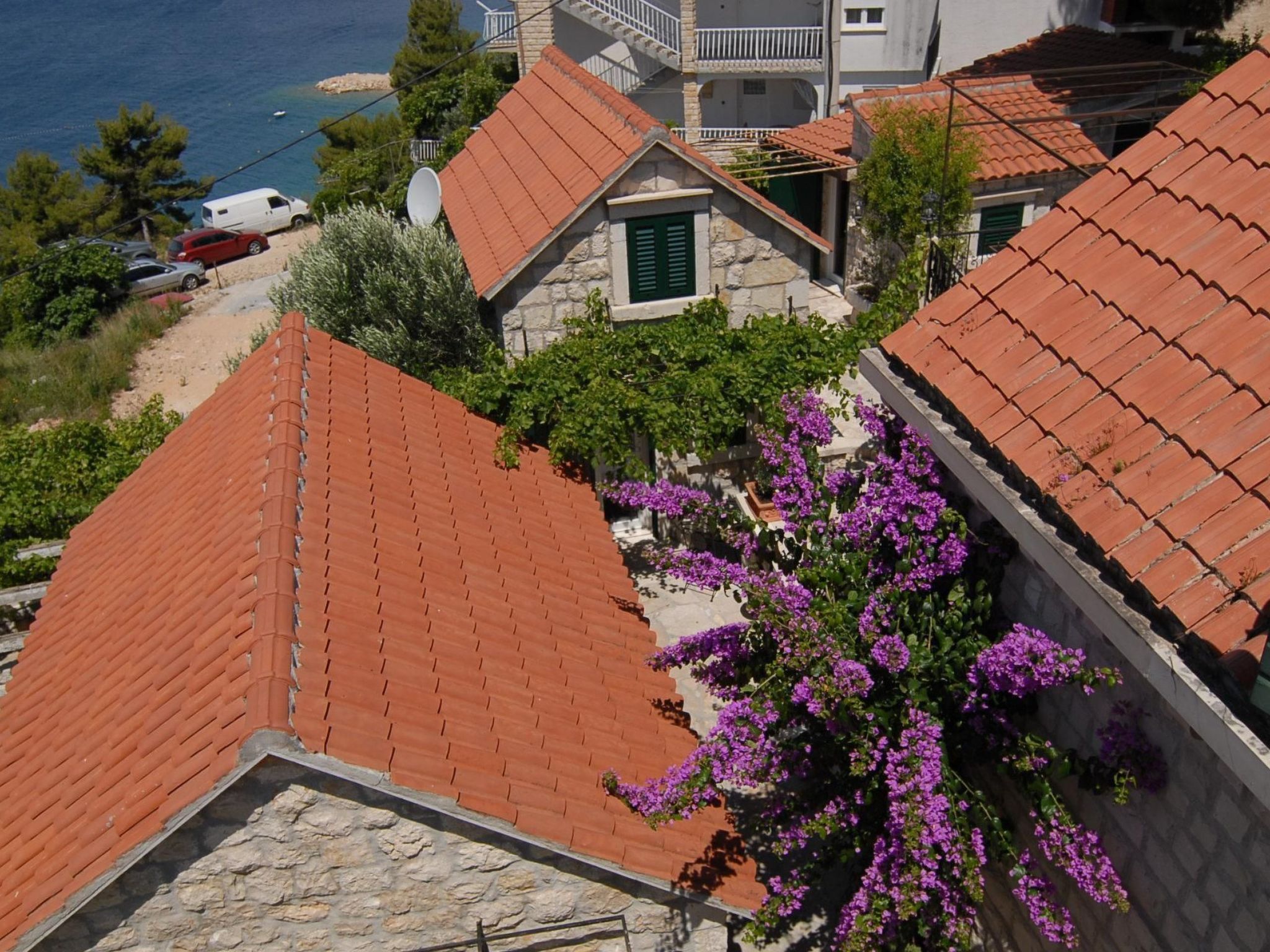 In Omiš mit Privatem Balkon-Dedans