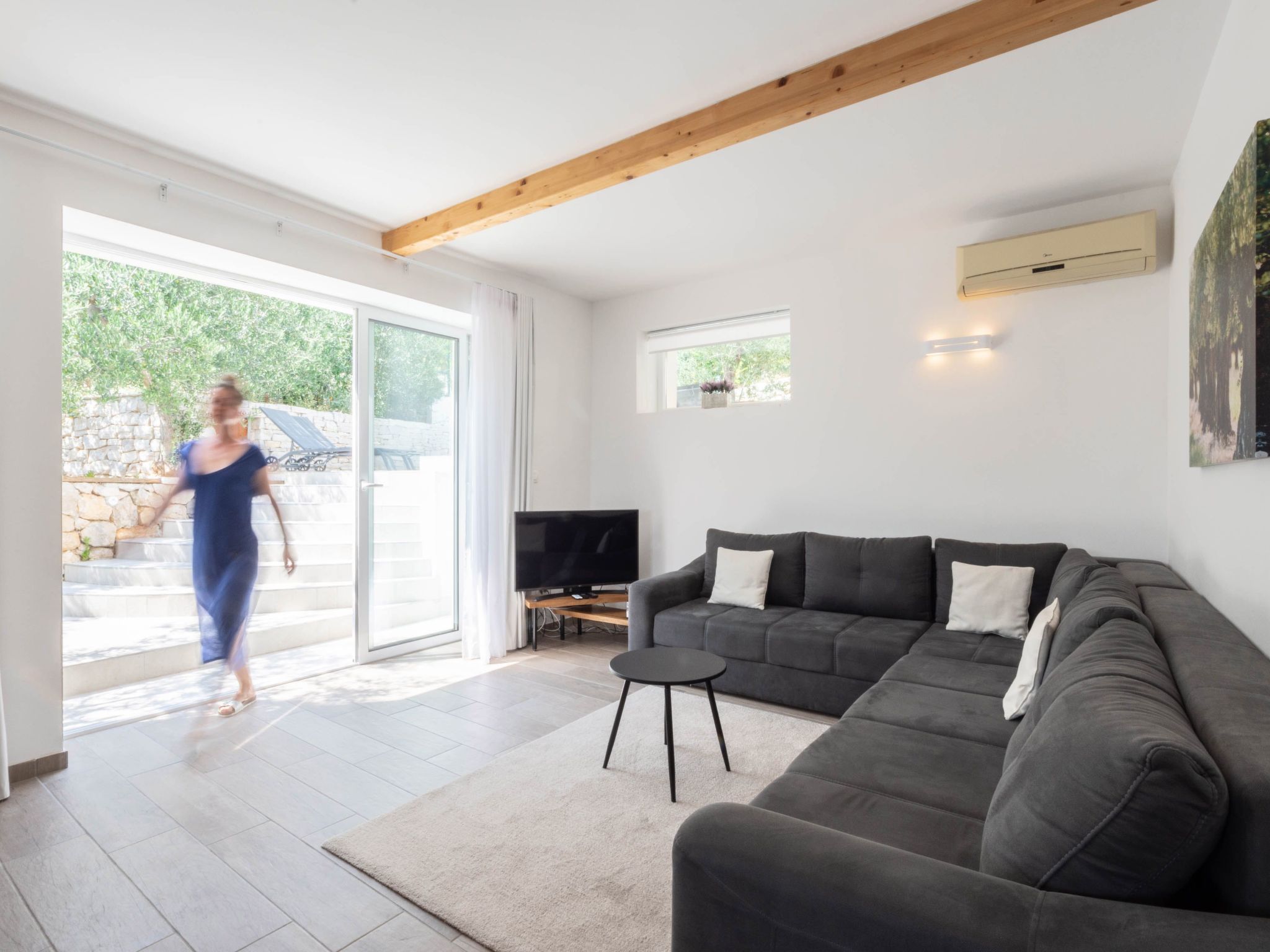 3 Schlafzimmer Villa mit beheiztem Pool und Meerblick-Drinnen