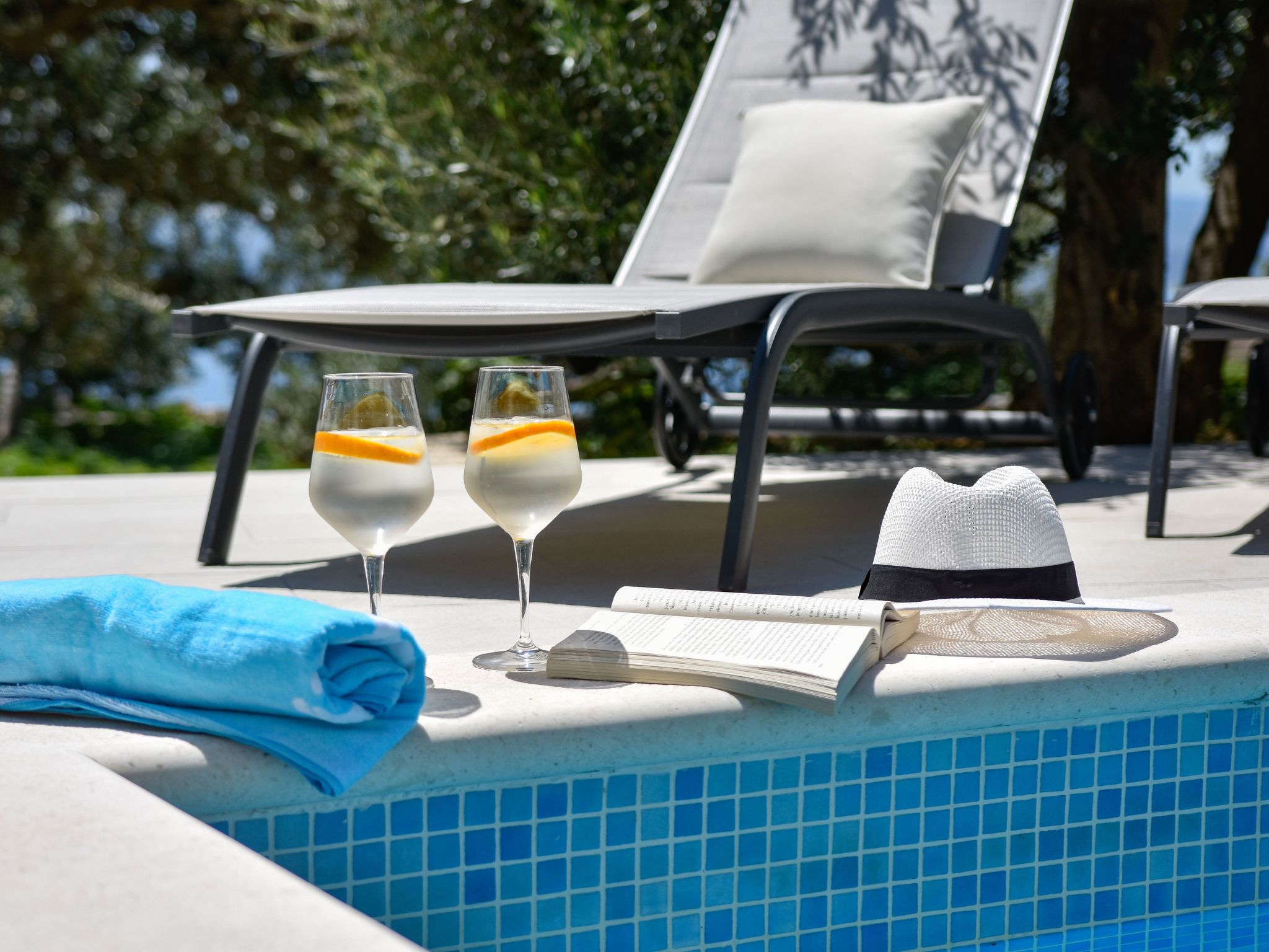 3 Schlafzimmer Villa mit beheiztem Pool und Meerblick-Drinnen