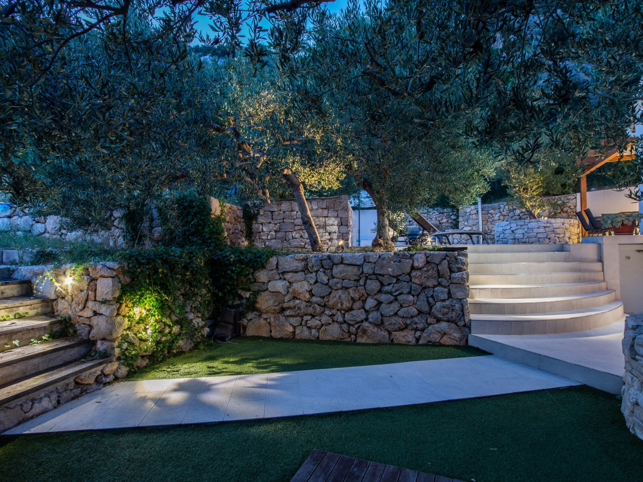 3 Schlafzimmer Villa mit beheiztem Pool und Meerblick-Drinnen