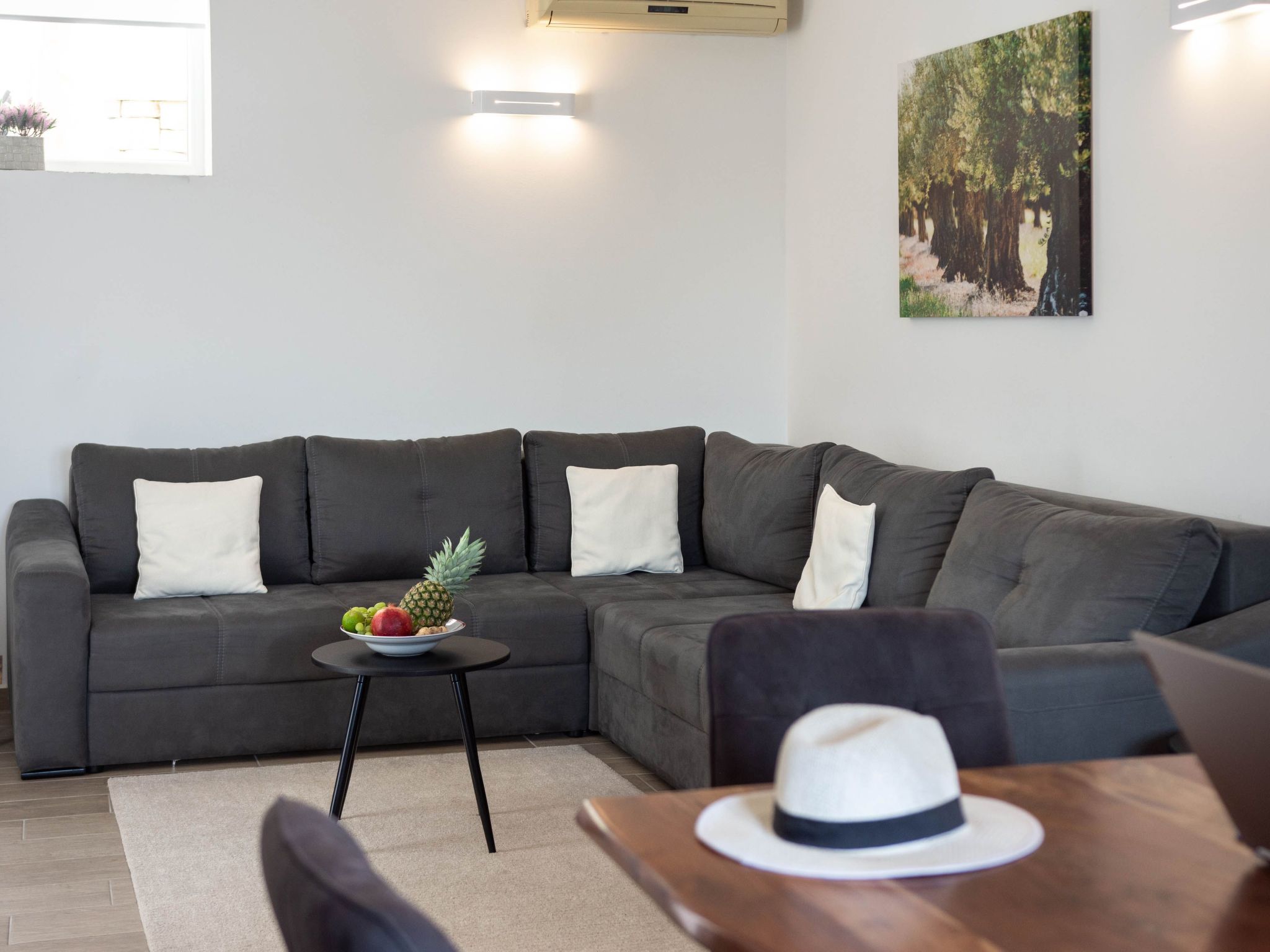 3 Schlafzimmer Villa mit beheiztem Pool und Meerblick-Drinnen