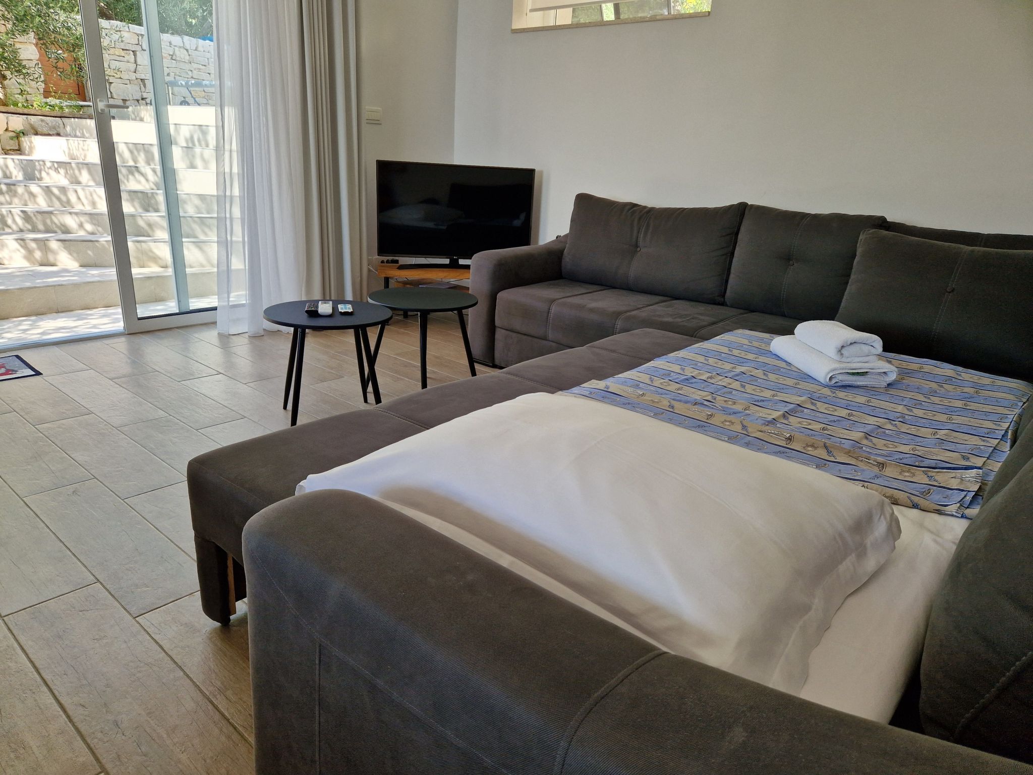 3 Schlafzimmer Villa mit beheiztem Pool und Meerblick-Drinnen