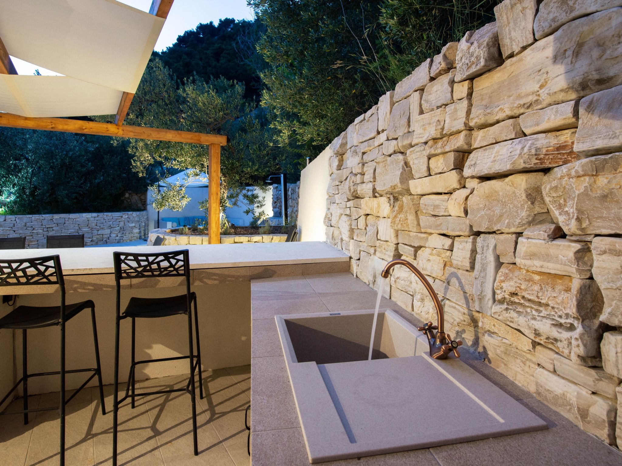 3 Schlafzimmer Villa mit beheiztem Pool und Meerblick-Drinnen