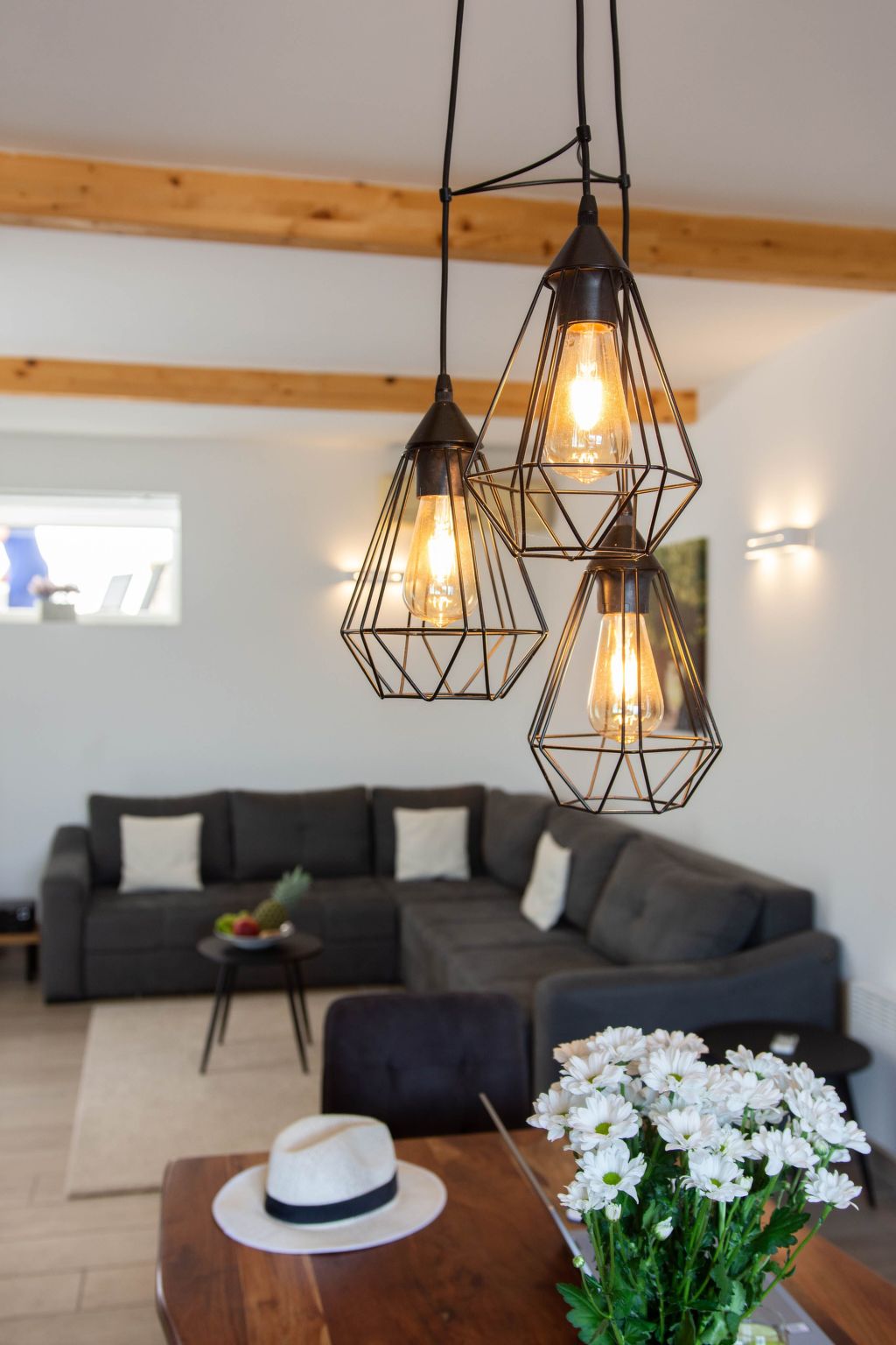 3 Schlafzimmer Villa mit beheiztem Pool und Meerblick-Drinnen