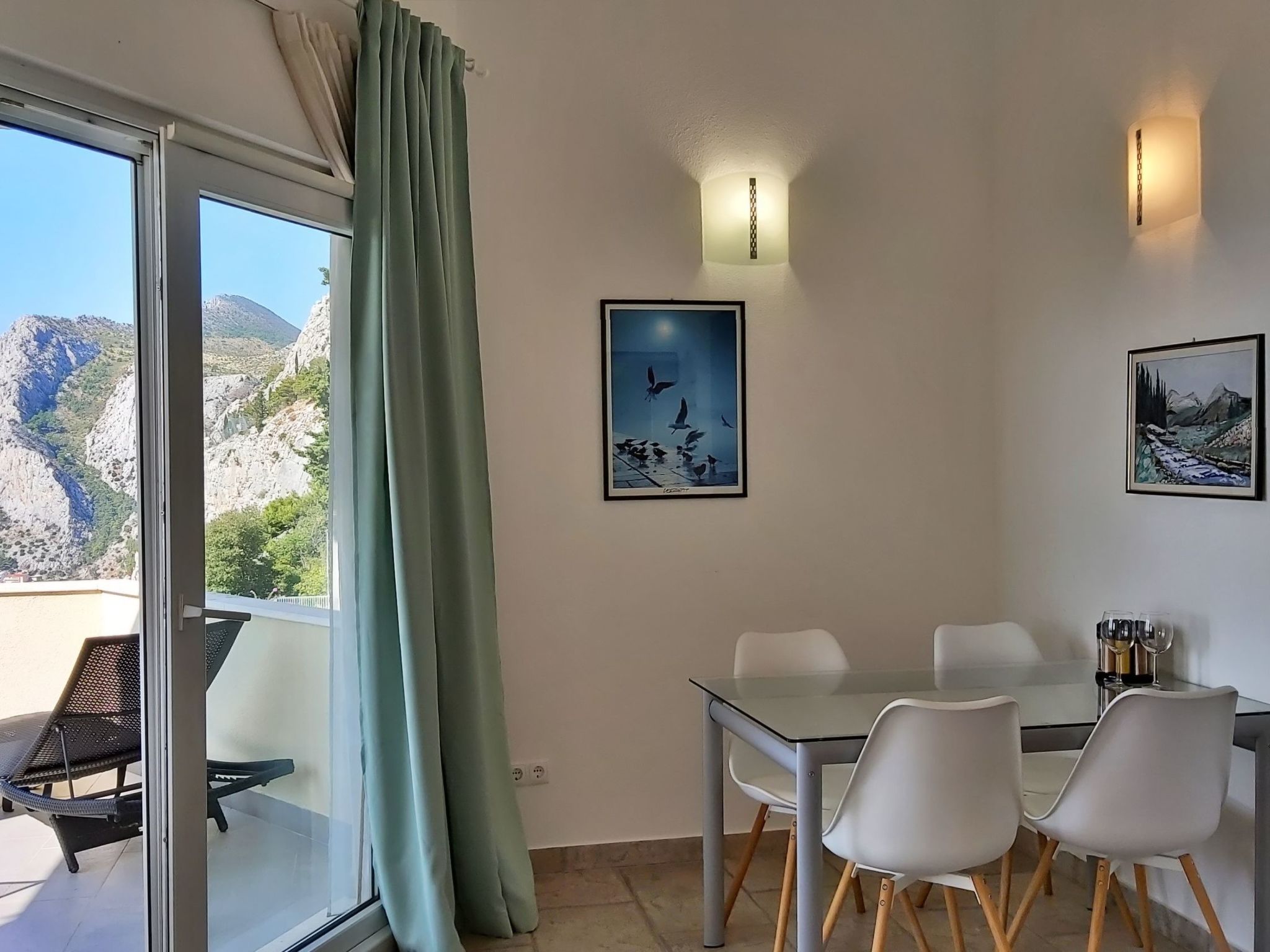 Wohnung Borak grün mit herrlichem Blick-Inside