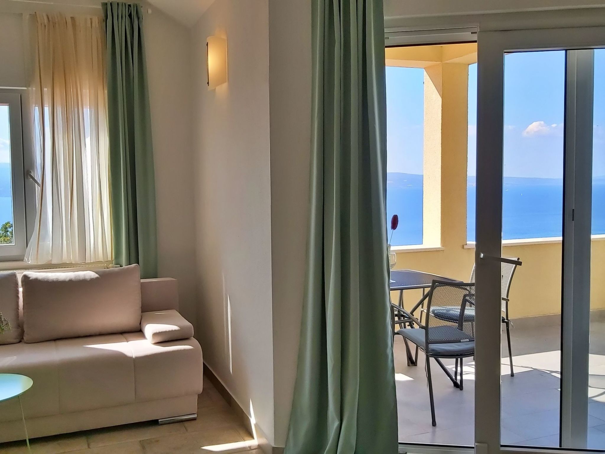 Wohnung Borak grün mit herrlichem Blick-Inside