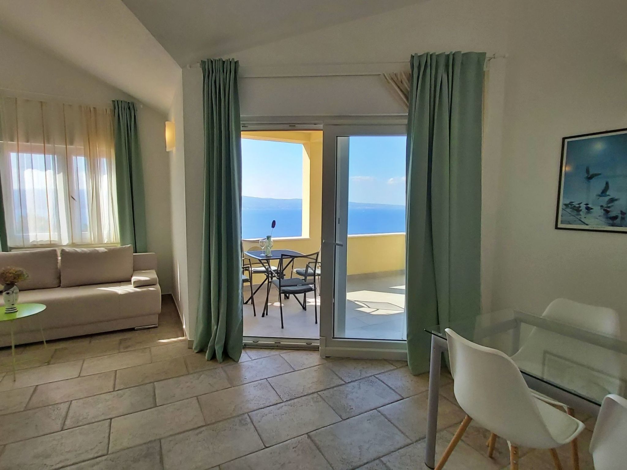 Wohnung Borak grün mit herrlichem Blick-Inside