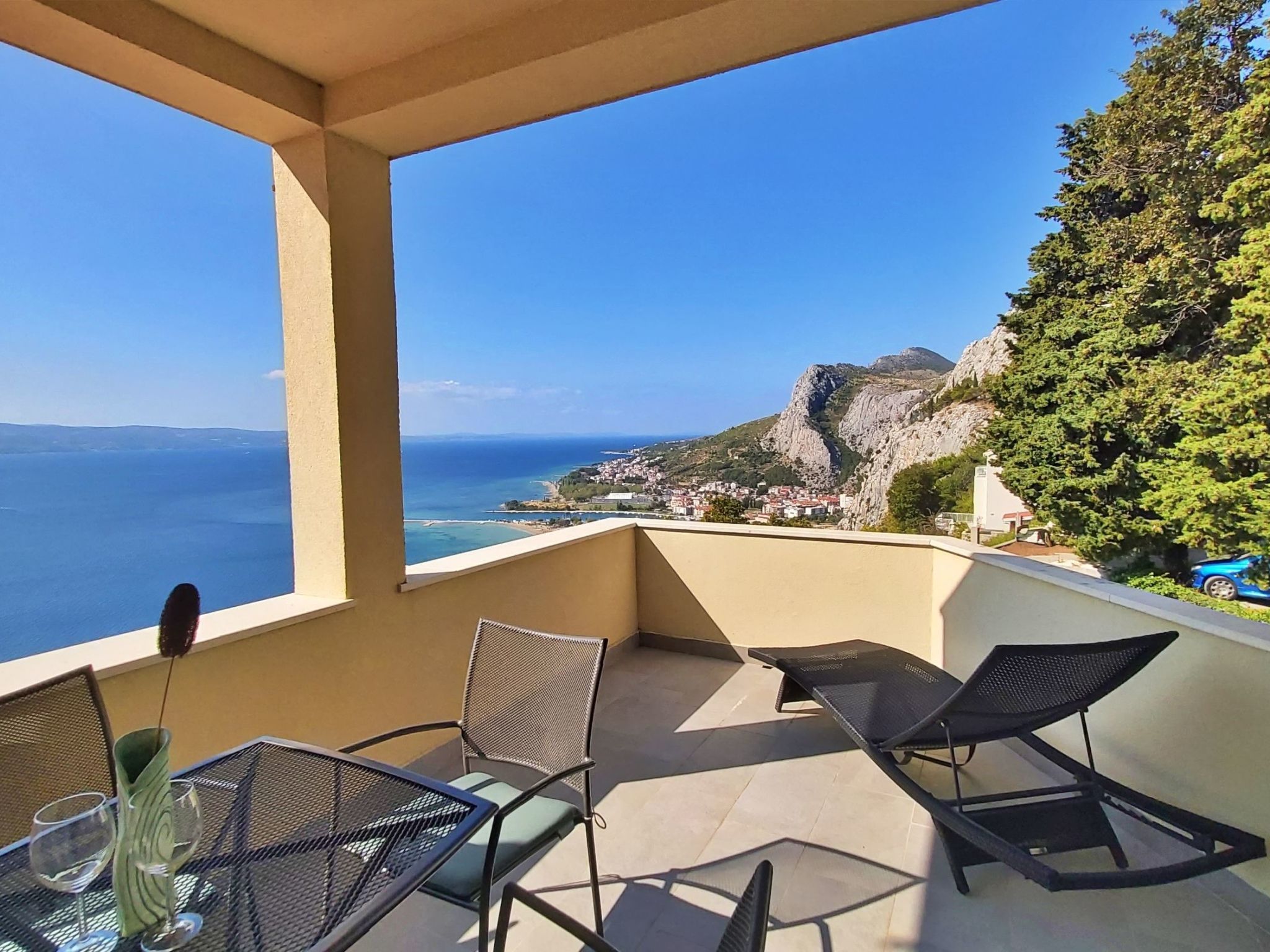 Wohnung Borak grün mit herrlichem Blick-Inside