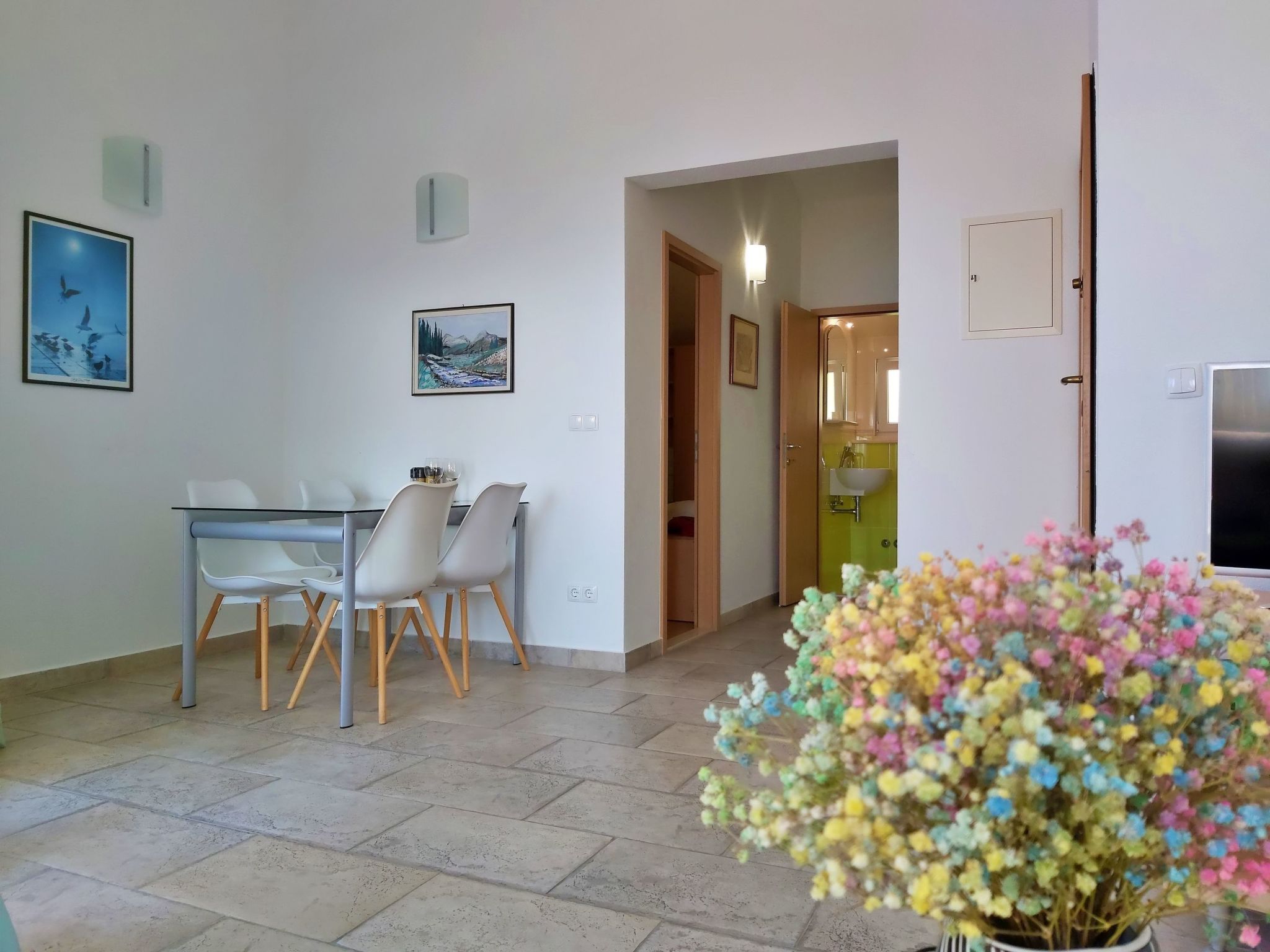 Wohnung Borak grün mit herrlichem Blick-Inside