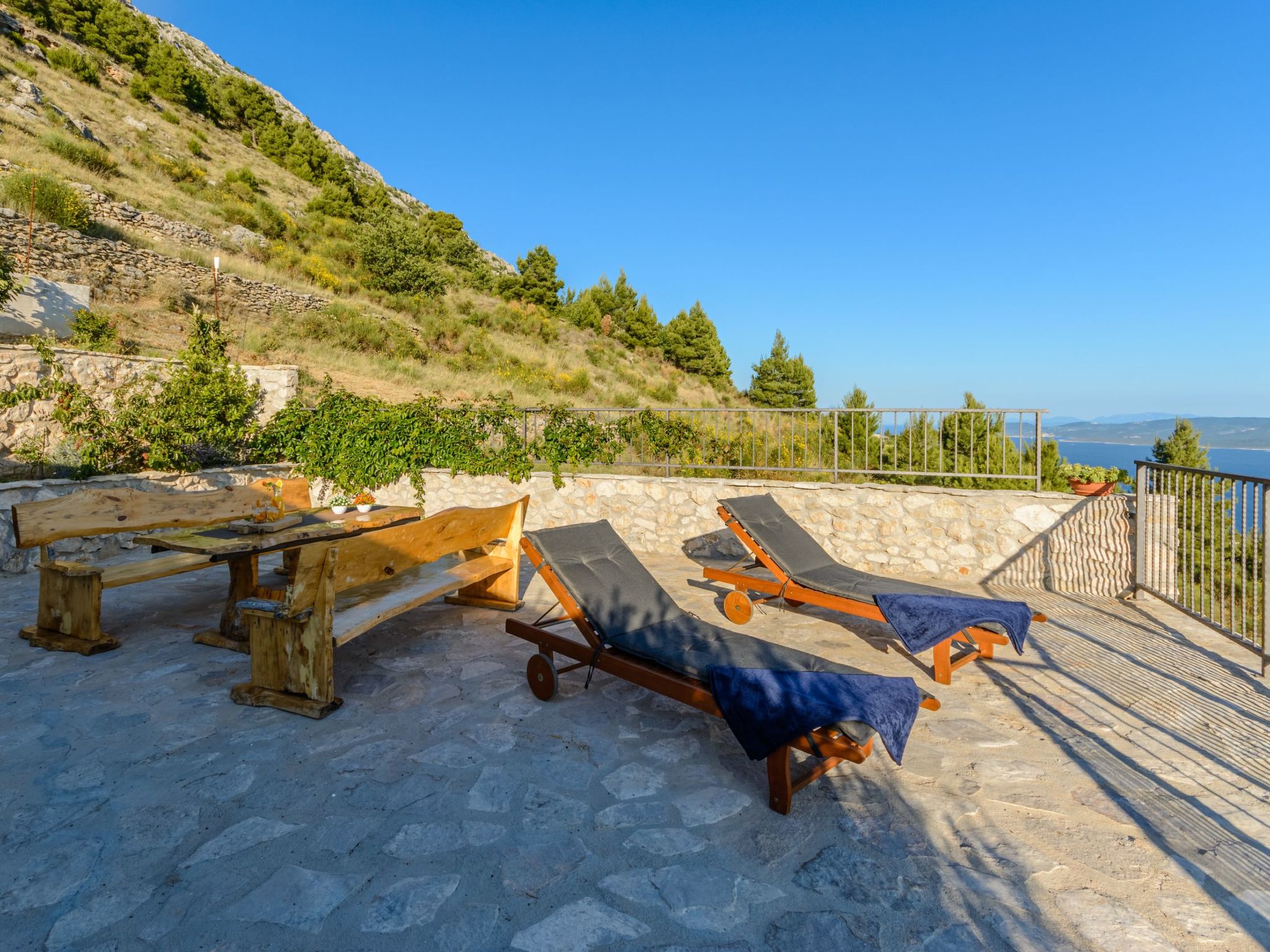 Villa mit vier Schlafzimmern und beheiztem Pool-Drinnen