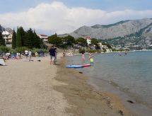 Knusse studio met grote balkon op 250m van zee in Duće - thumbnail 5
