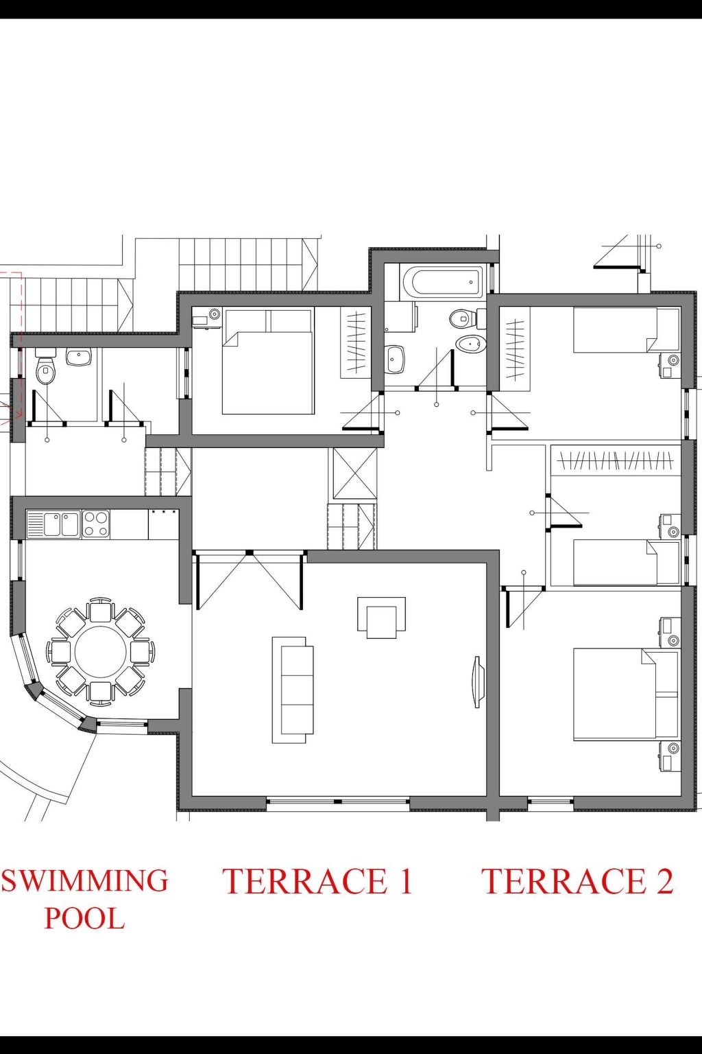 Geräumiges Ferienhaus in Omiš mit Privatem Pool-Inside