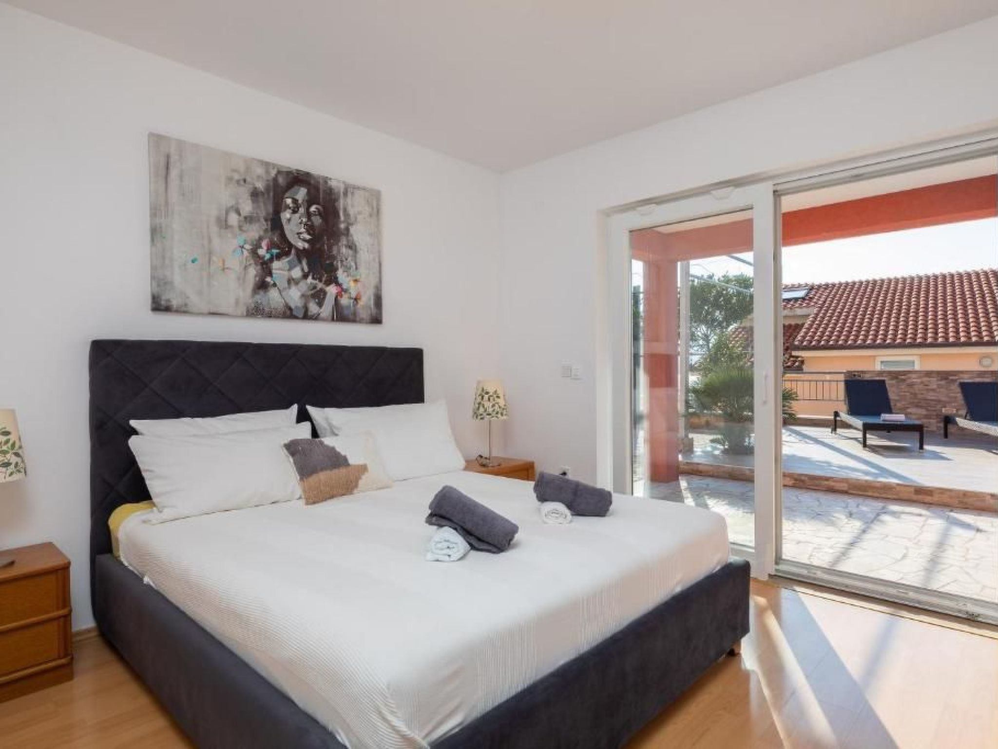 Für 12 Personen in Stanići, Dalmatien (Mitteldalmatien)-Binnen