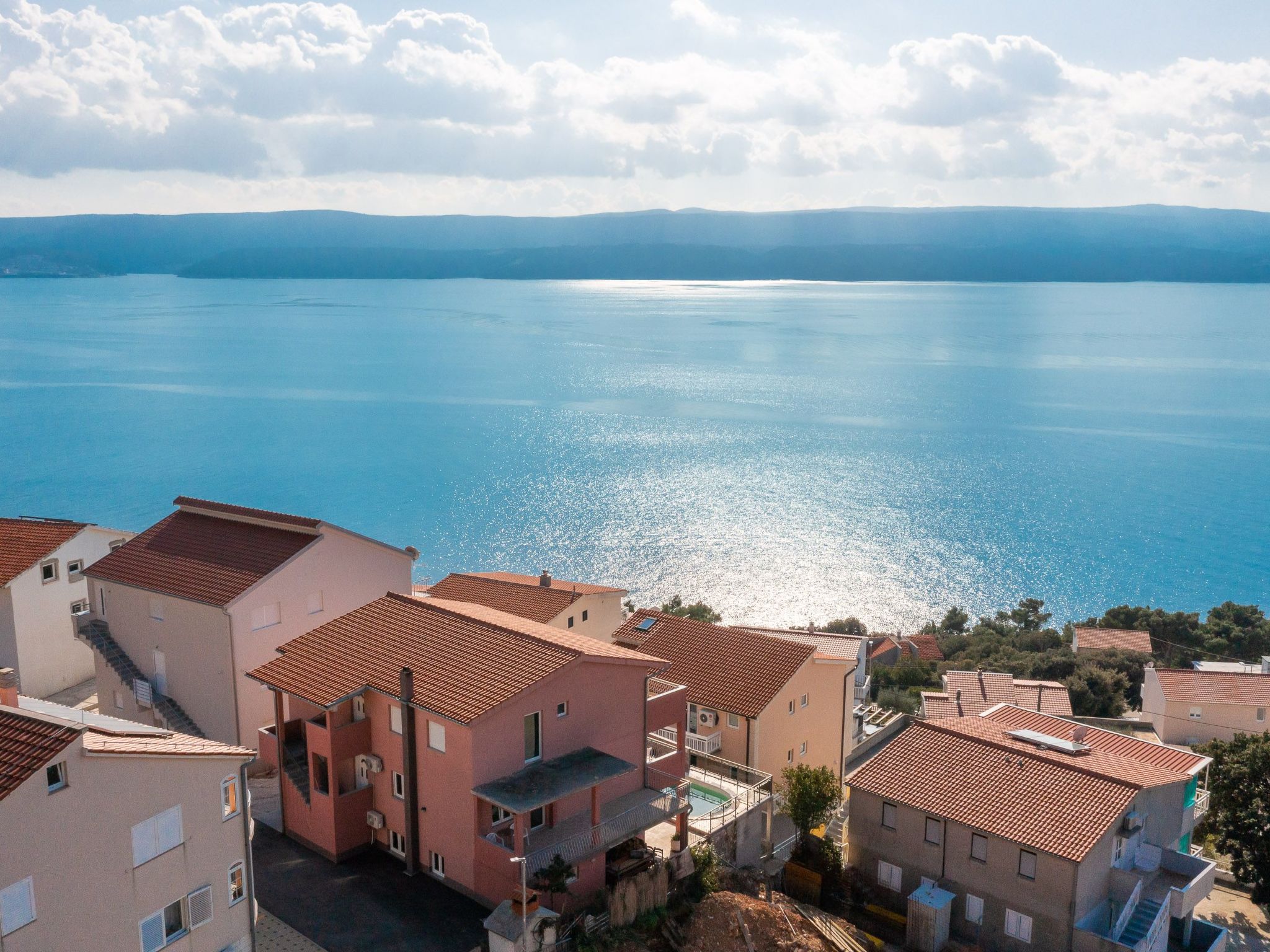 Für 12 Personen in Stanići, Dalmatien (Mitteldalmatien)-Binnen