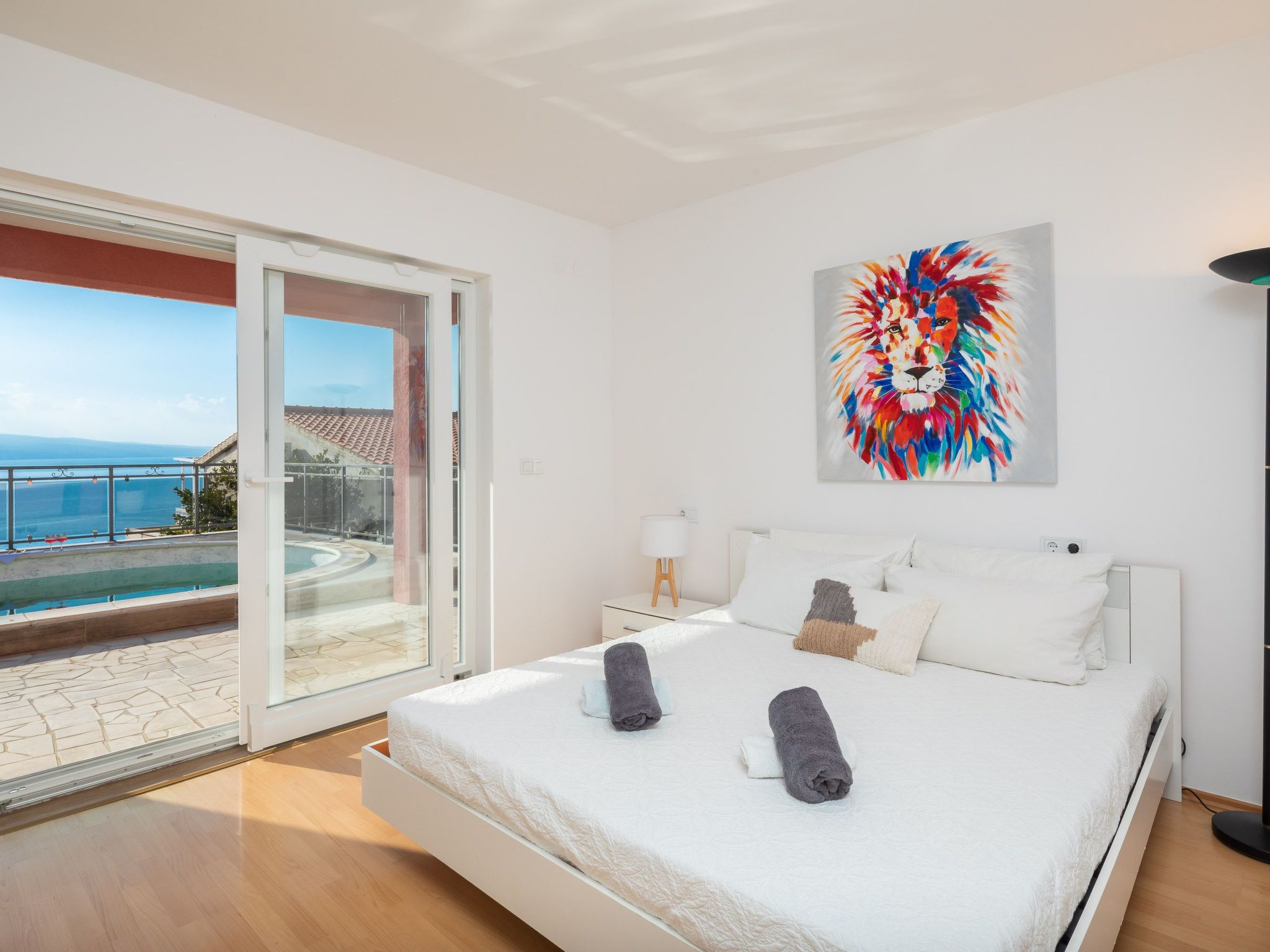 Für 12 Personen in Stanići, Dalmatien (Mitteldalmatien)-Binnen