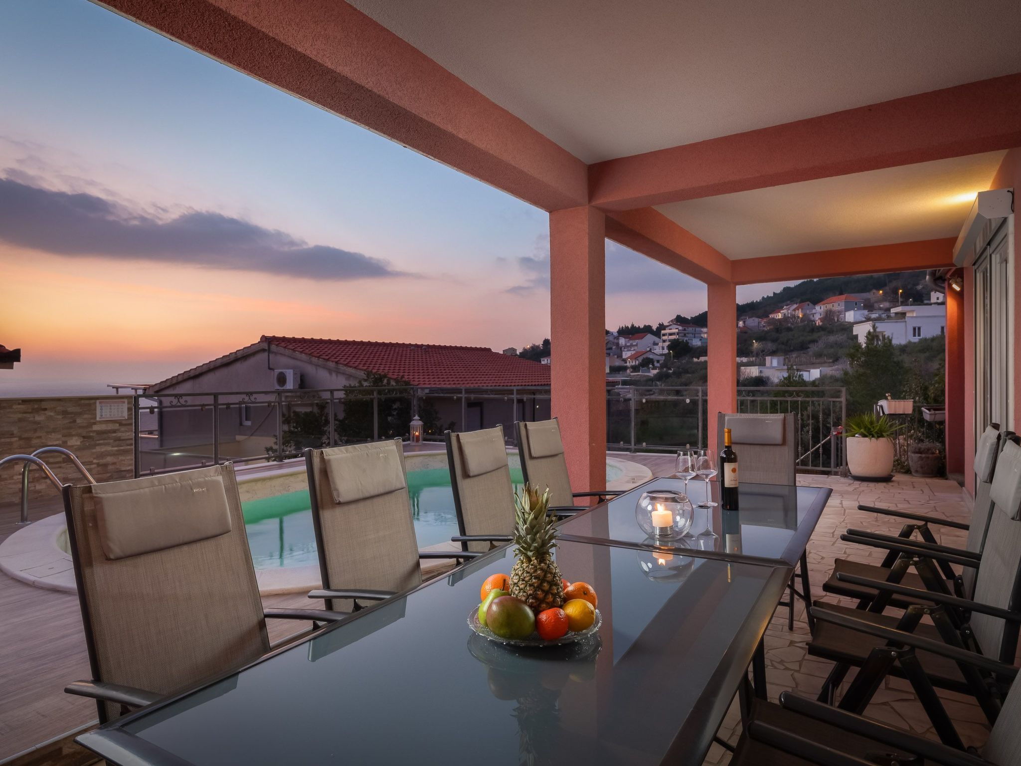 Für 12 Personen in Stanići, Dalmatien (Mitteldalmatien)-Binnen