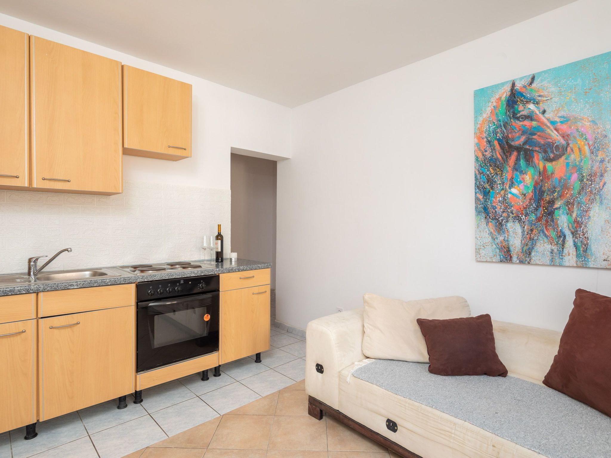 Für 12 Personen in Stanići, Dalmatien (Mitteldalmatien)-Binnen