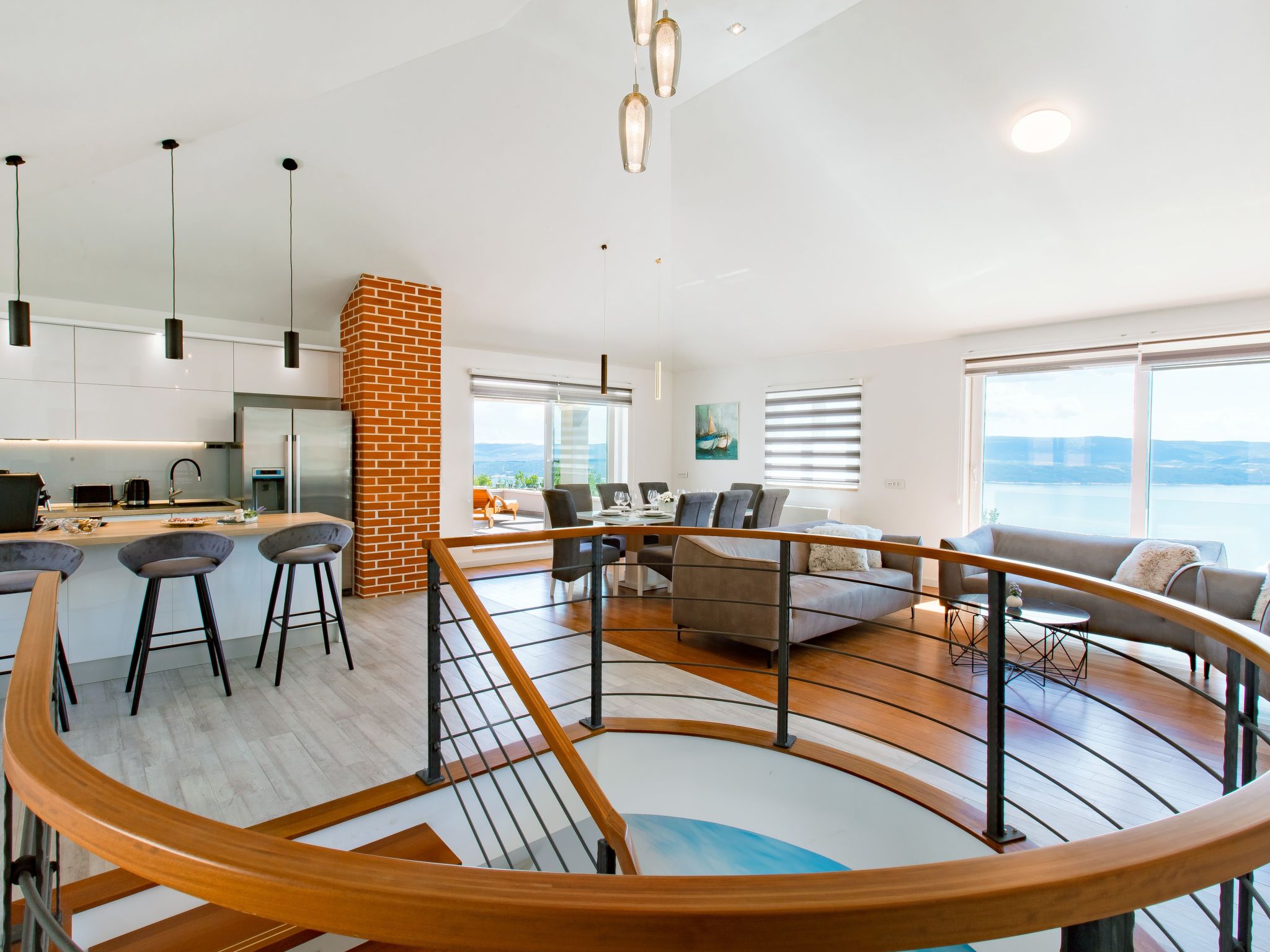 Villa Majestic Vista - Privater Pool-Dedans