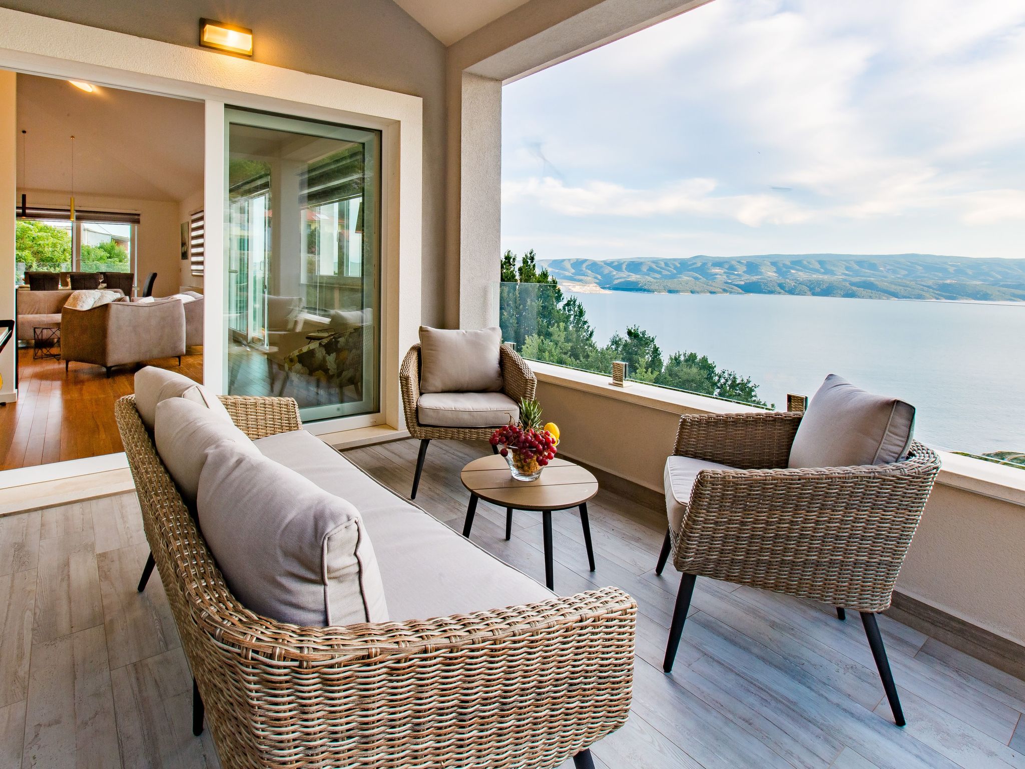 Villa Majestic Vista - Privater Pool-Dedans