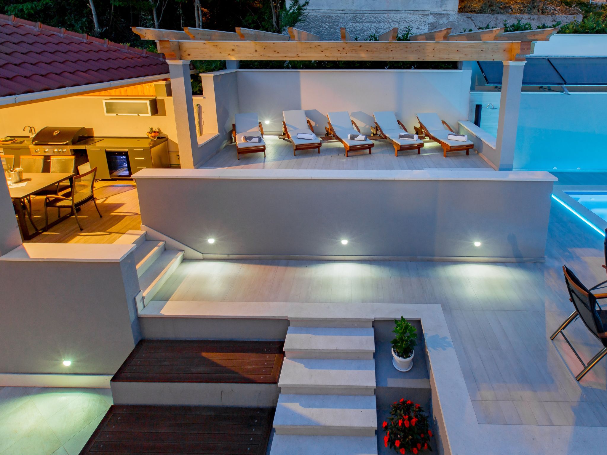 Villa Majestic Vista - Privater Pool-Dedans