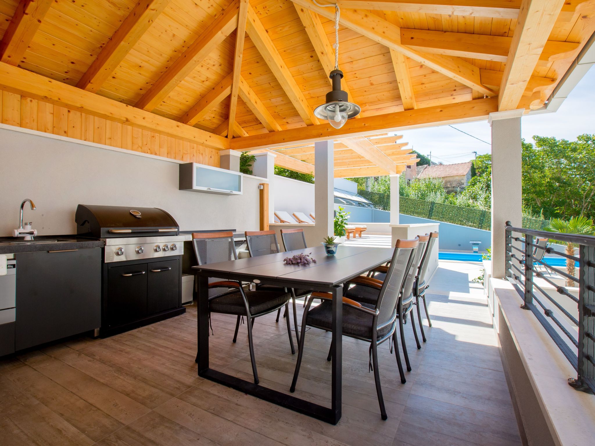 Villa Majestic Vista - Privater Pool-Dedans