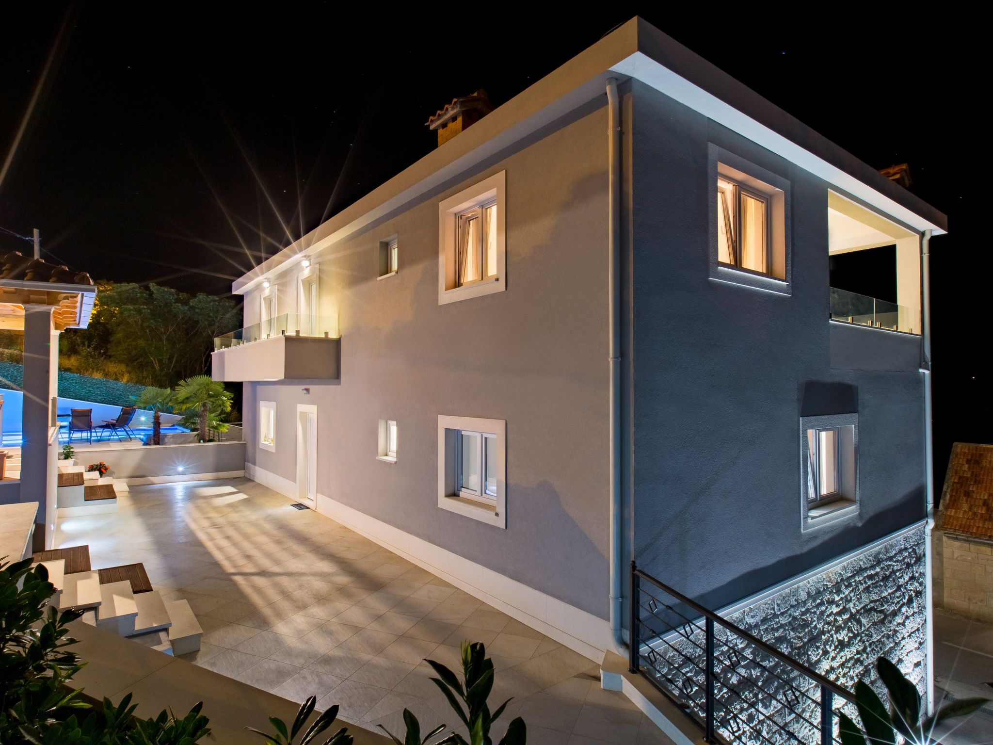 Villa Majestic Vista - Privater Pool-Dedans