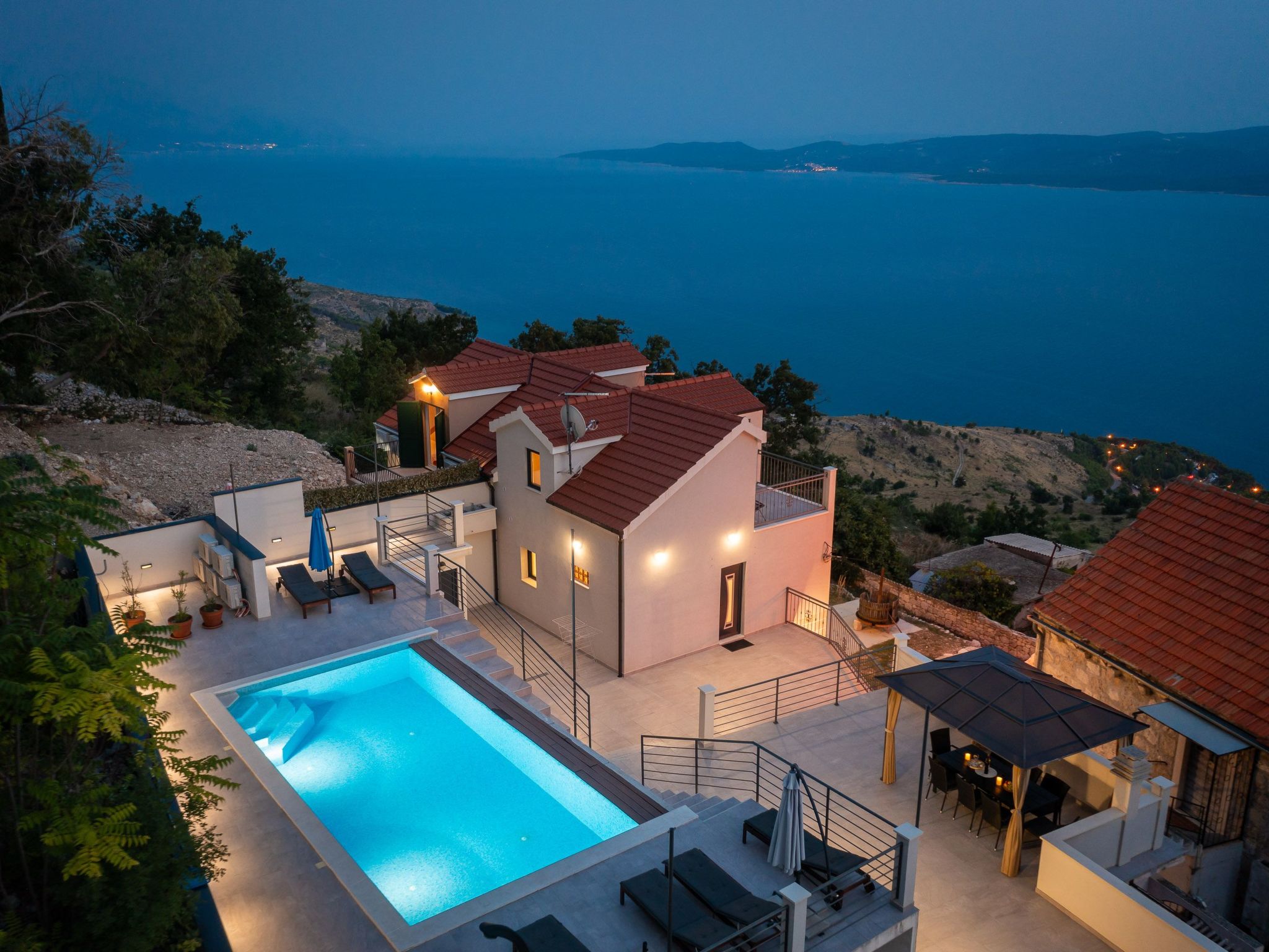 Villa "Villa Vista" mit privatem Pool-Dedans