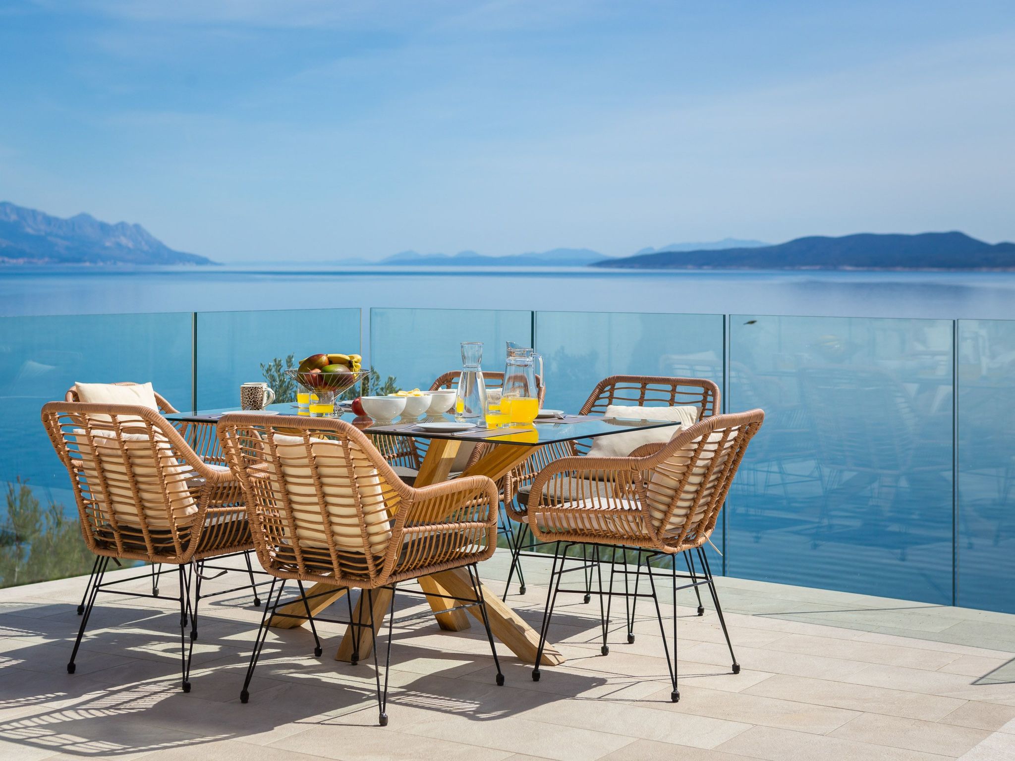 Villa am Strand - Privater beheizter Pool-Dedans