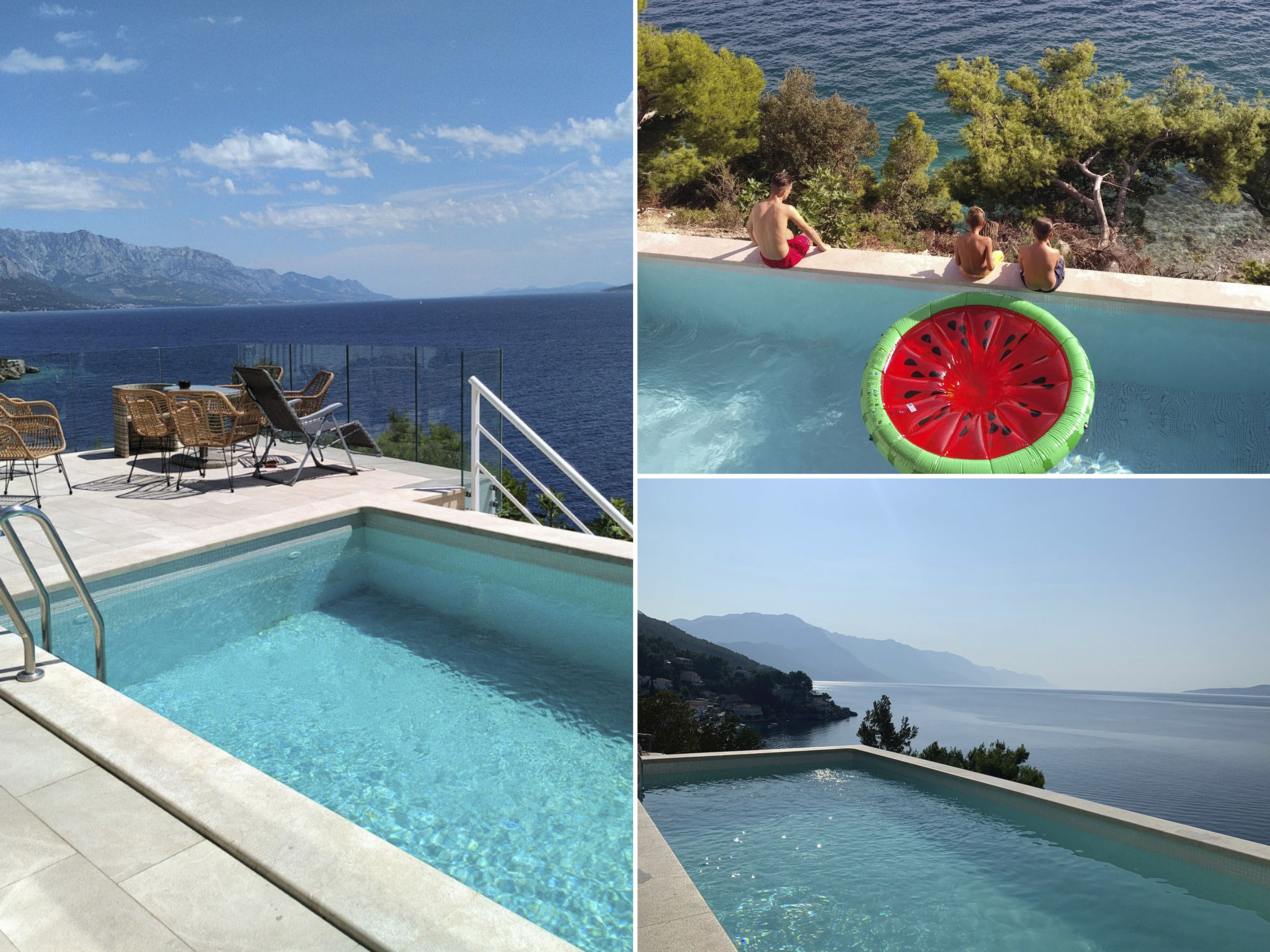 Villa am Strand - Privater beheizter Pool-Dedans