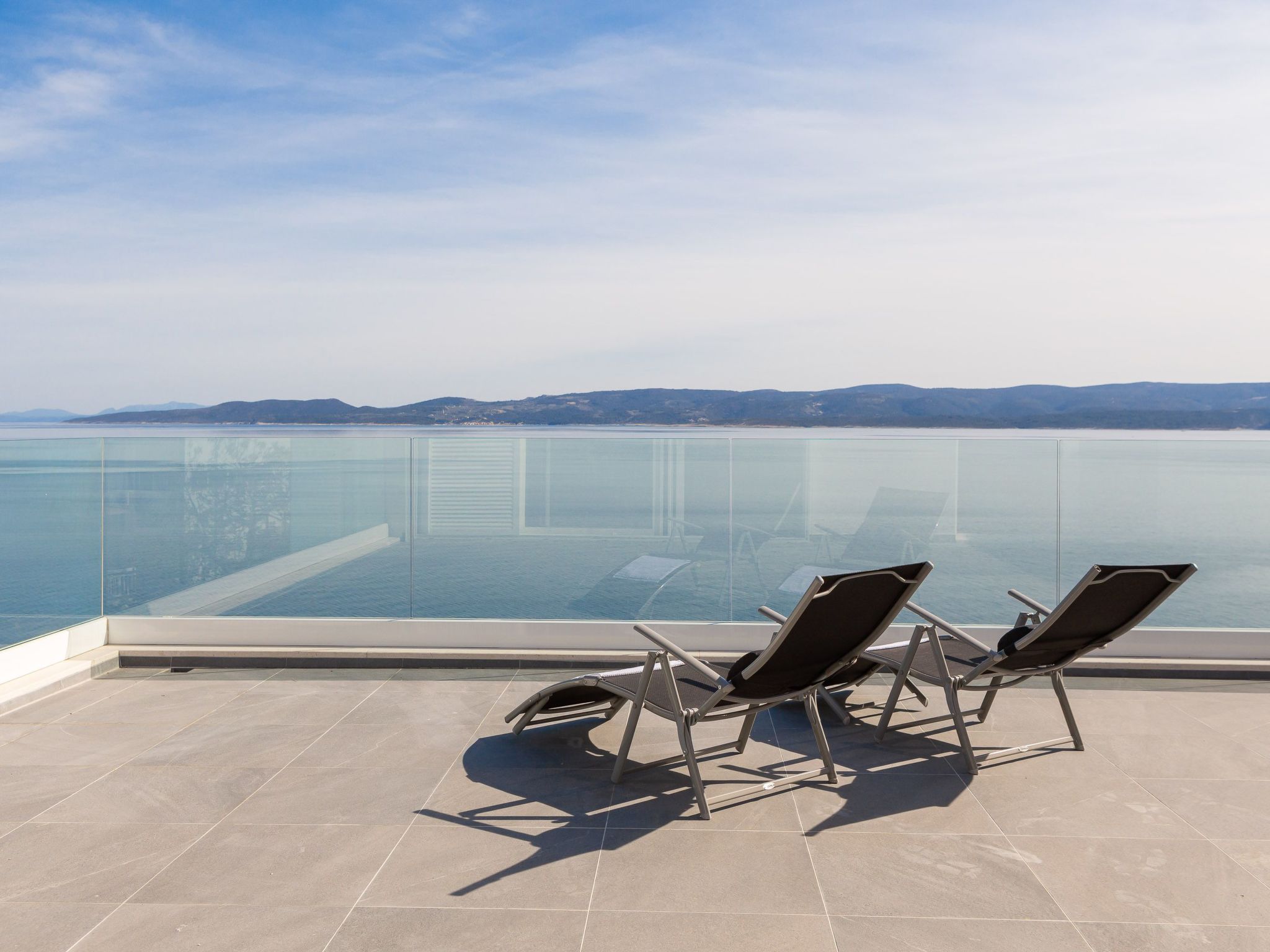 Villa am Strand - Privater beheizter Pool-Dedans