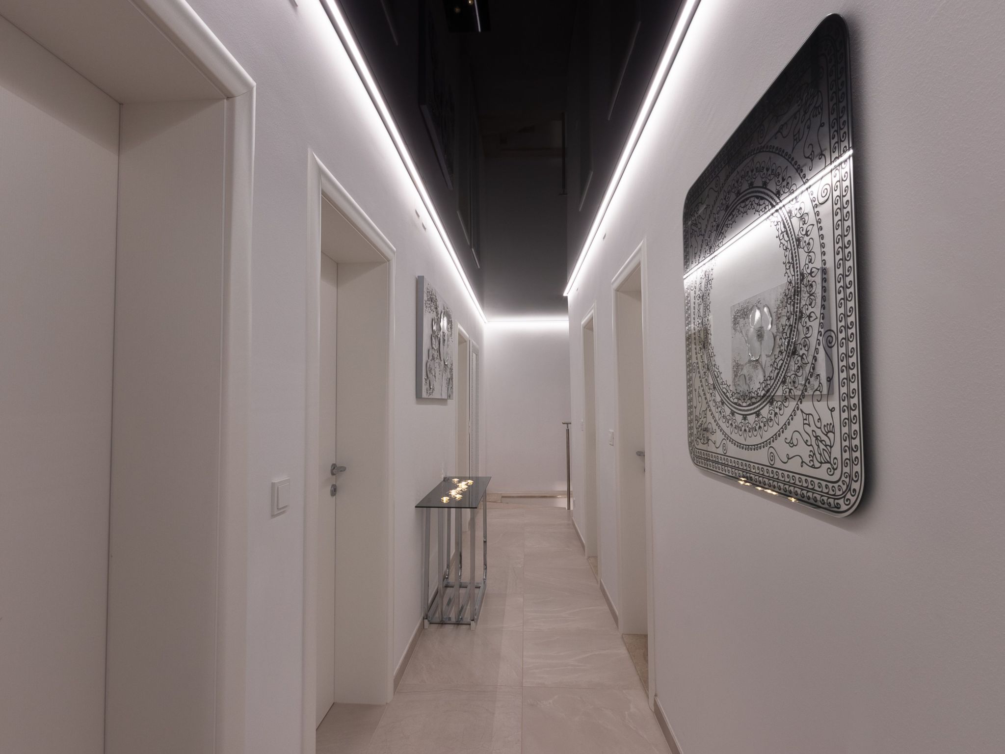 Villa am Strand - Privater beheizter Pool-Dedans