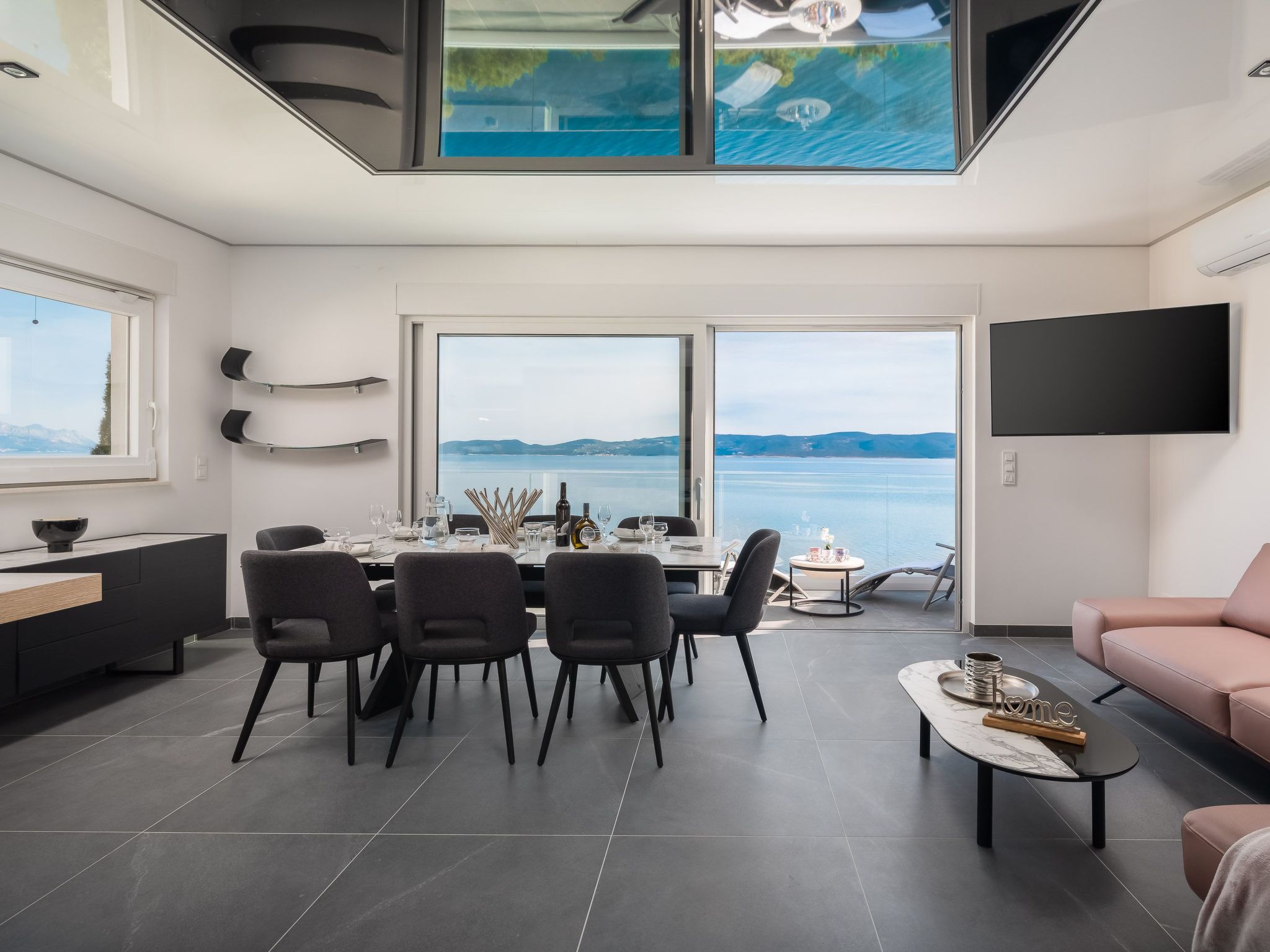 Villa am Strand - Privater beheizter Pool