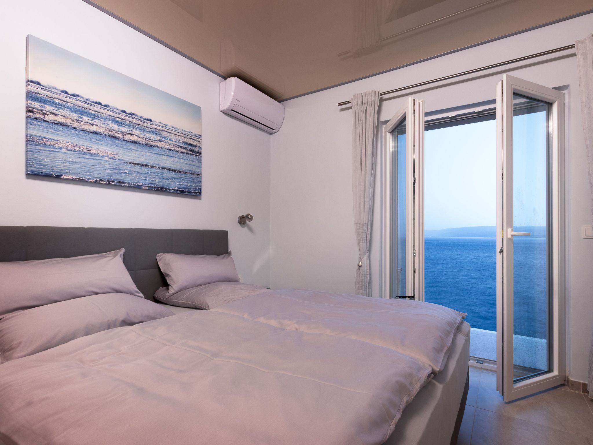 Villa am Strand - Privater beheizter Pool-Dedans