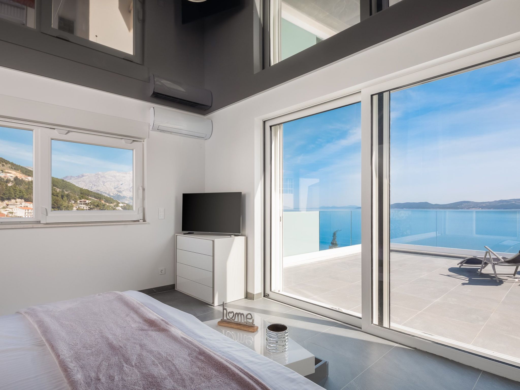 Villa am Strand - Privater beheizter Pool-Dedans