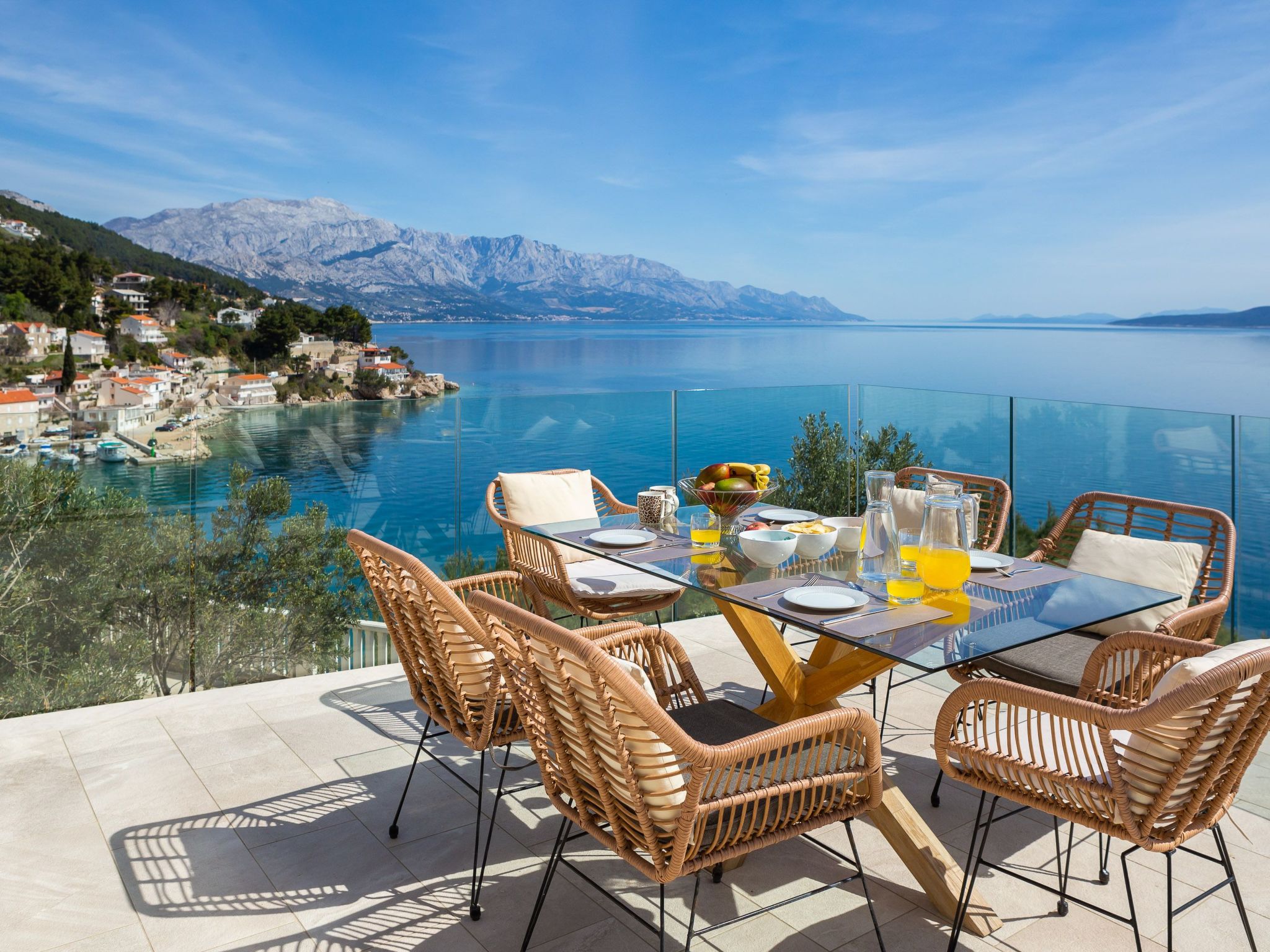 Villa am Strand - Privater beheizter Pool-Dedans