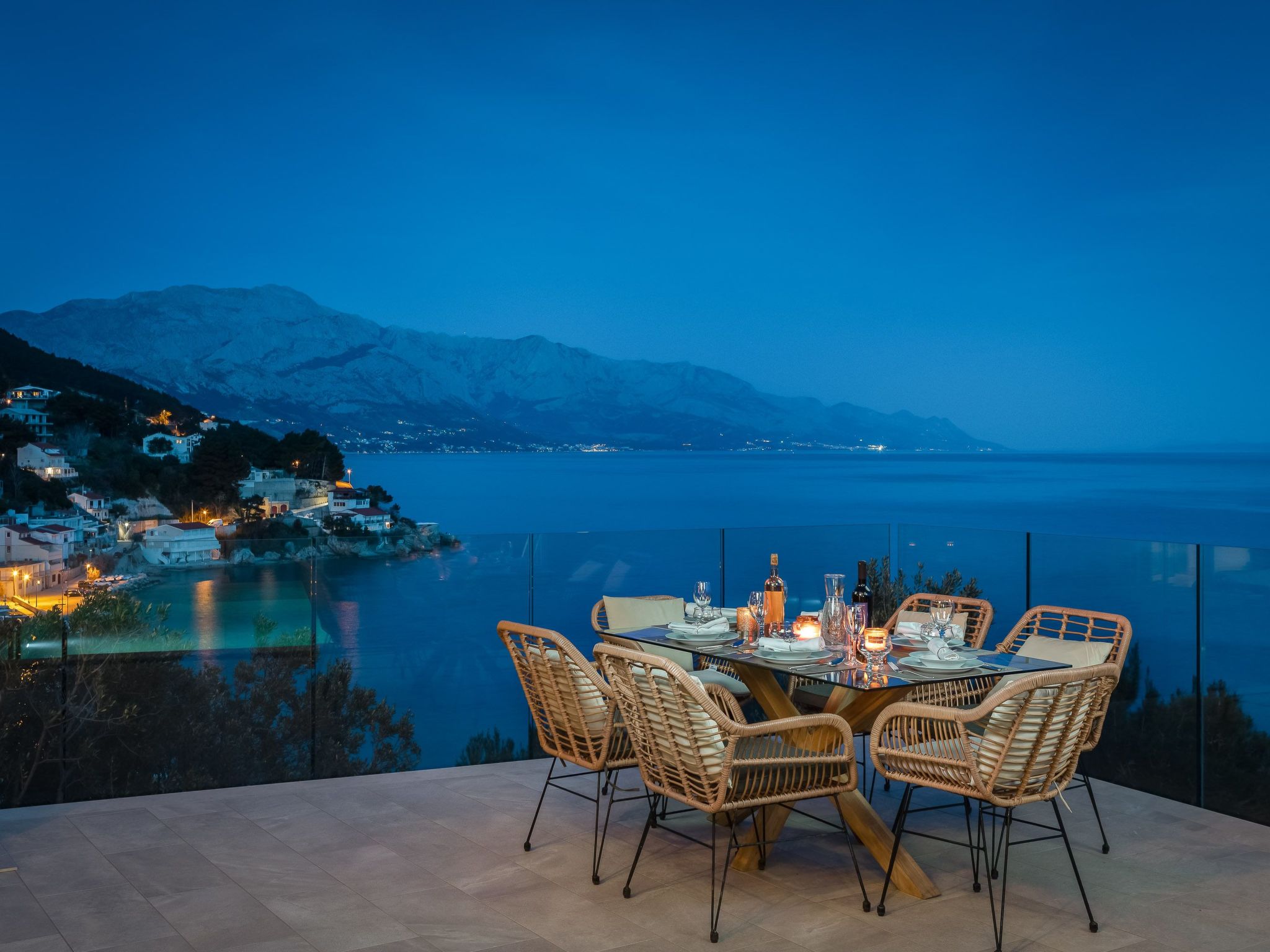 Villa am Strand - Privater beheizter Pool-Dedans