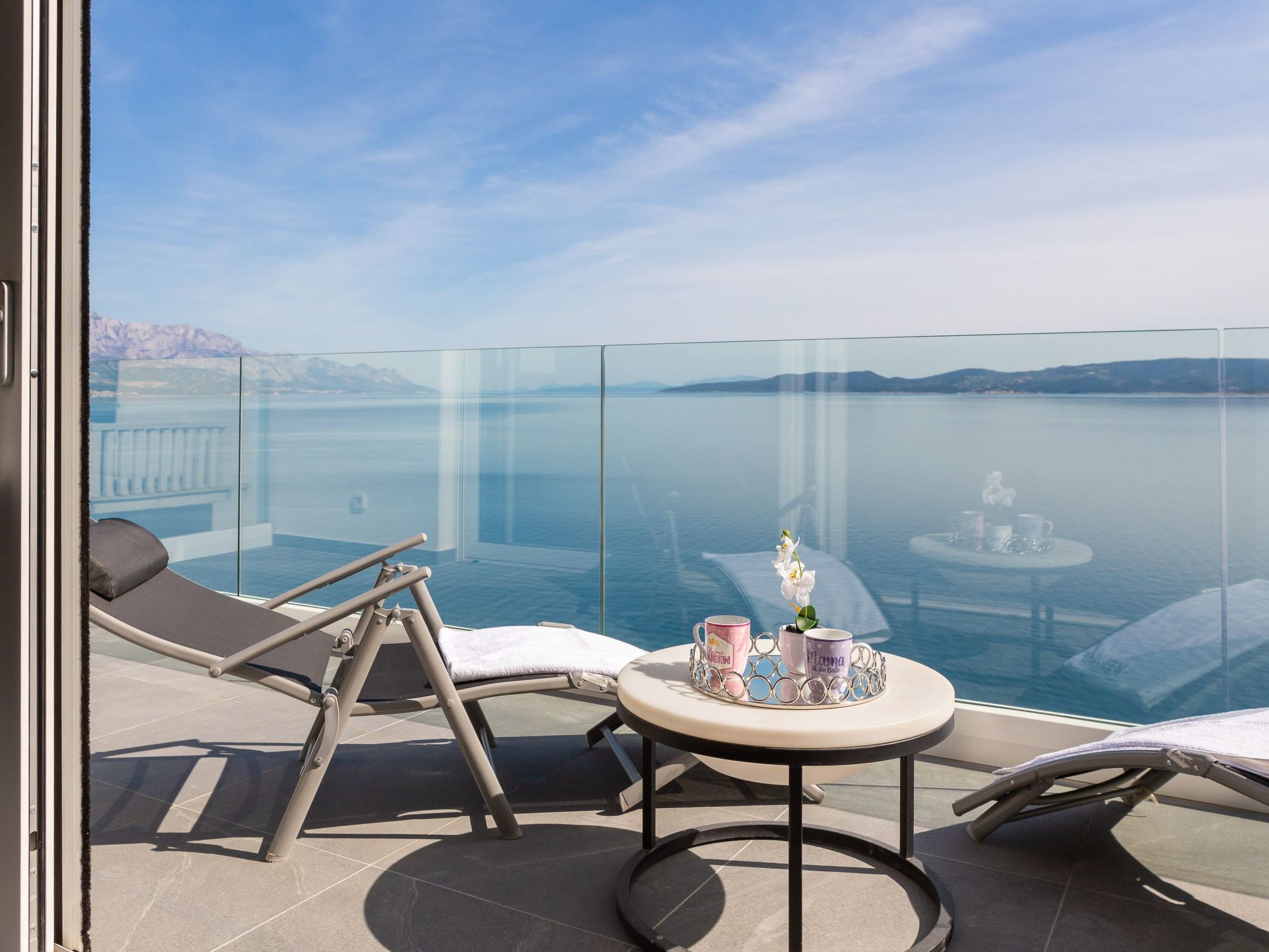 Villa am Strand - Privater beheizter Pool