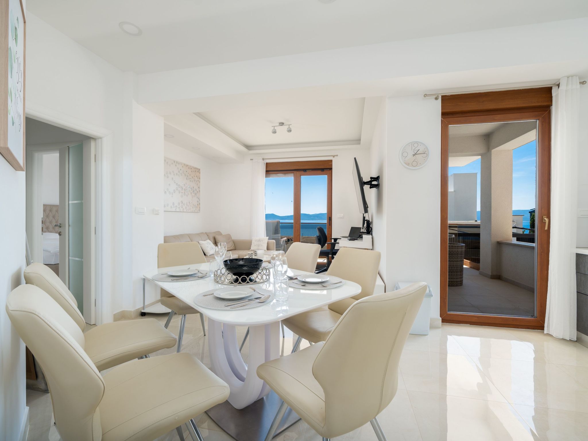 Stylisches Haus für 8 Personen und 4 Kinder-Binnen