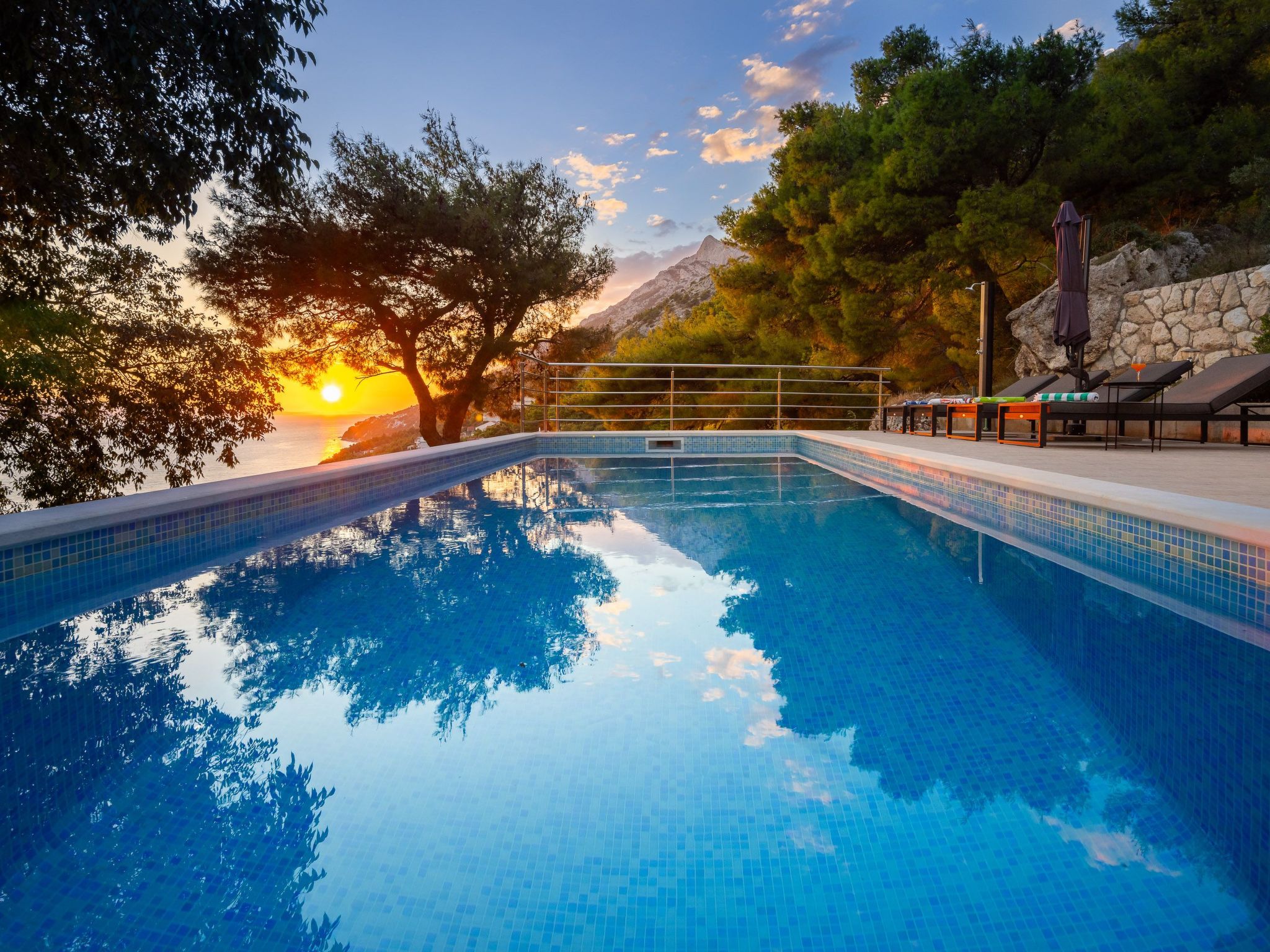 Villa Sandra - Privater Pool-Binnen