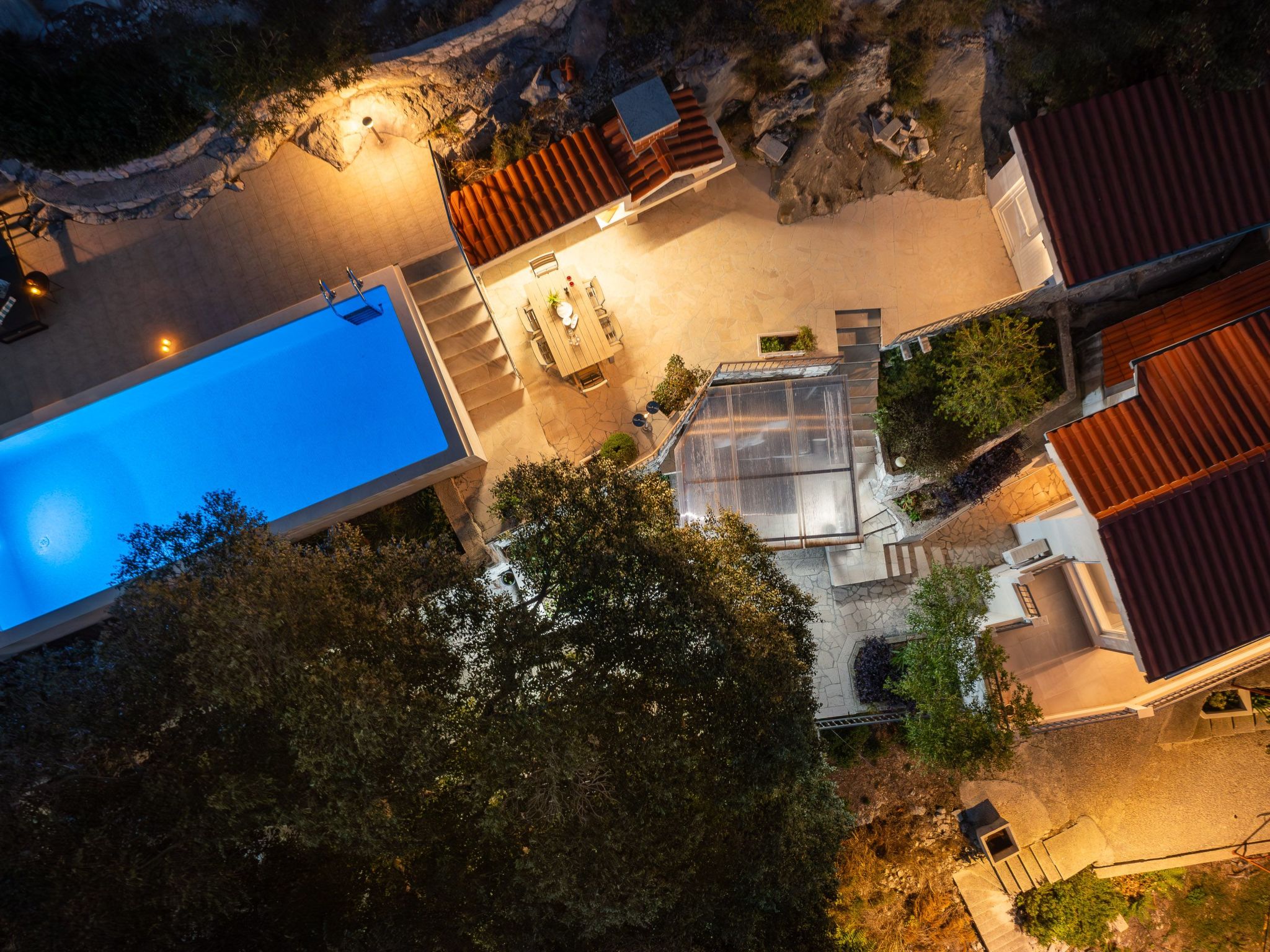 Villa Sandra - Privater Pool-Binnen