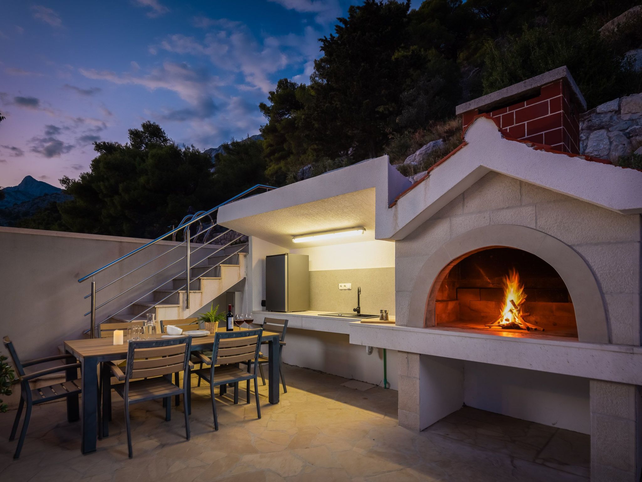 Villa Sandra - Privater Pool-Binnen