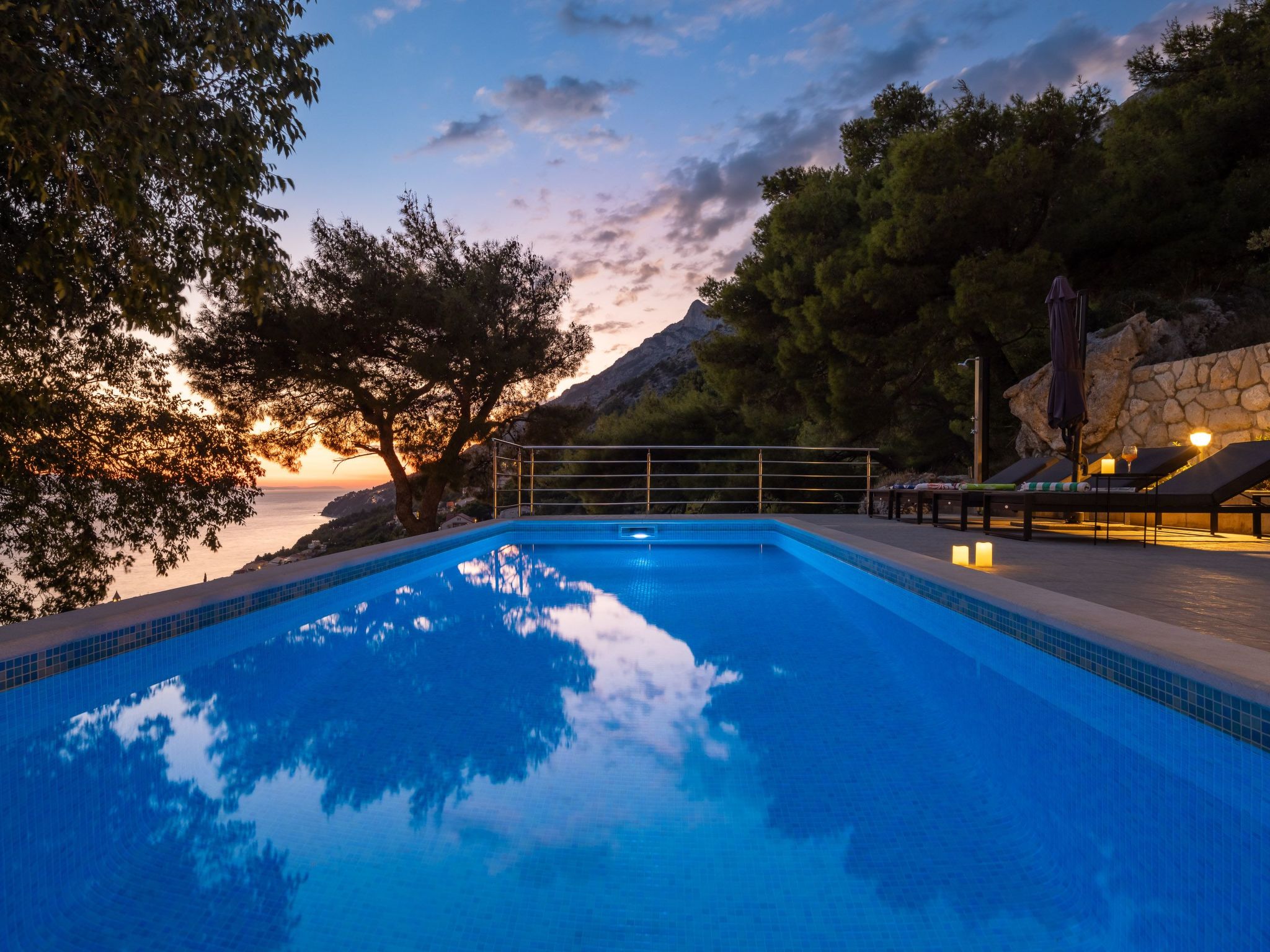 Villa Sandra - Privater Pool-Binnen