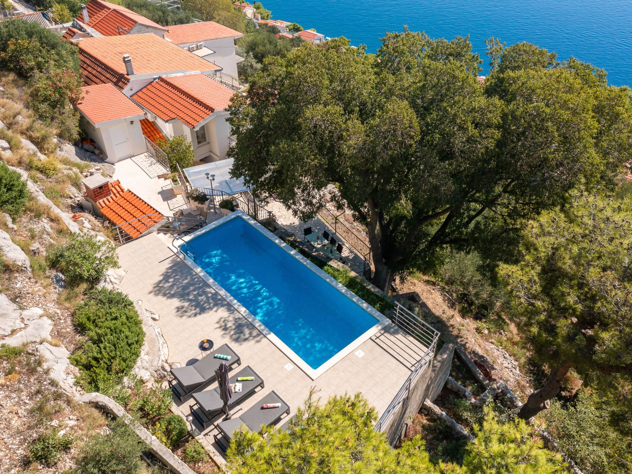 Villa Sandra - Privater Pool-Binnen