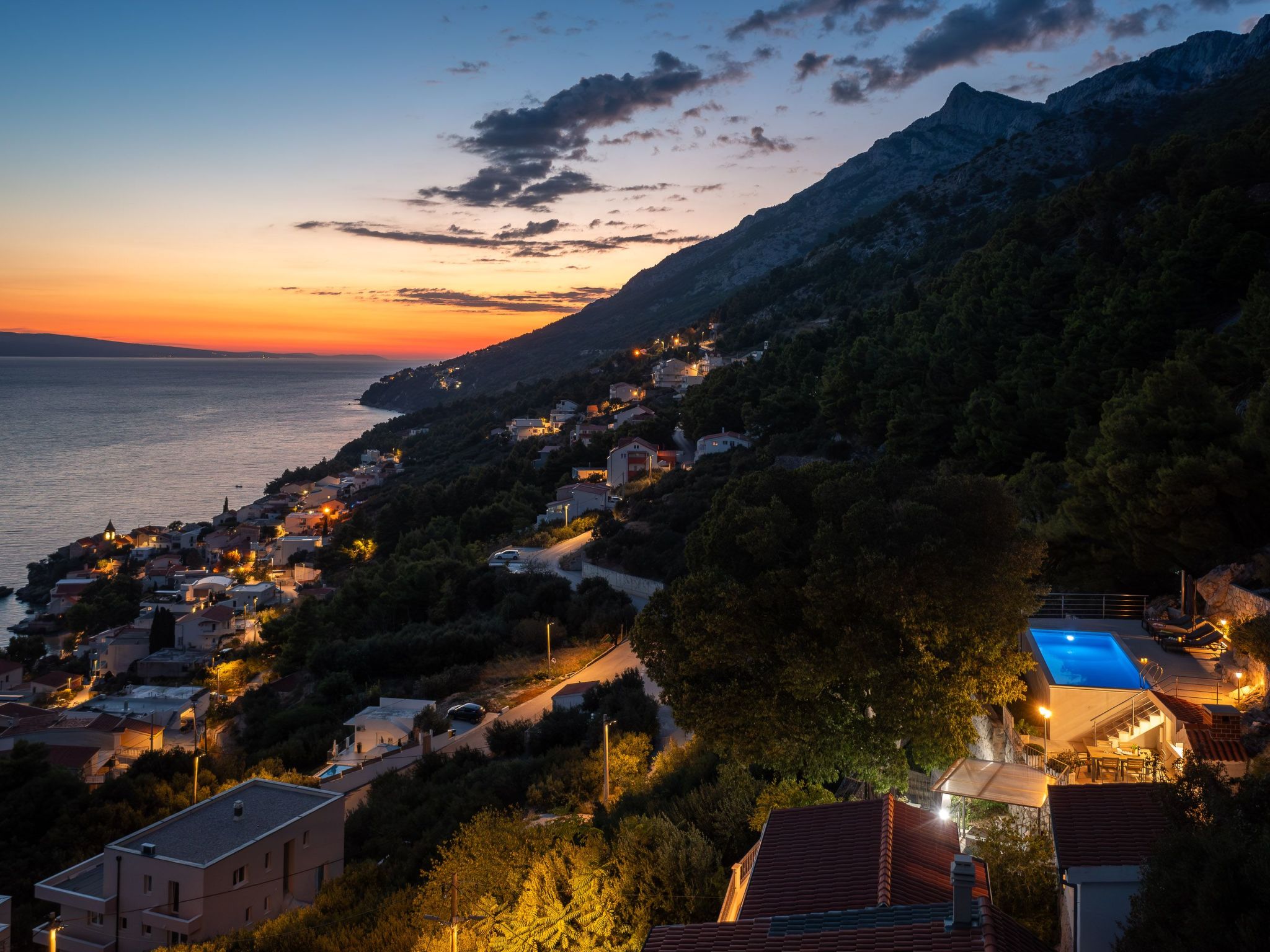 Villa Sandra - Privater Pool-Binnen