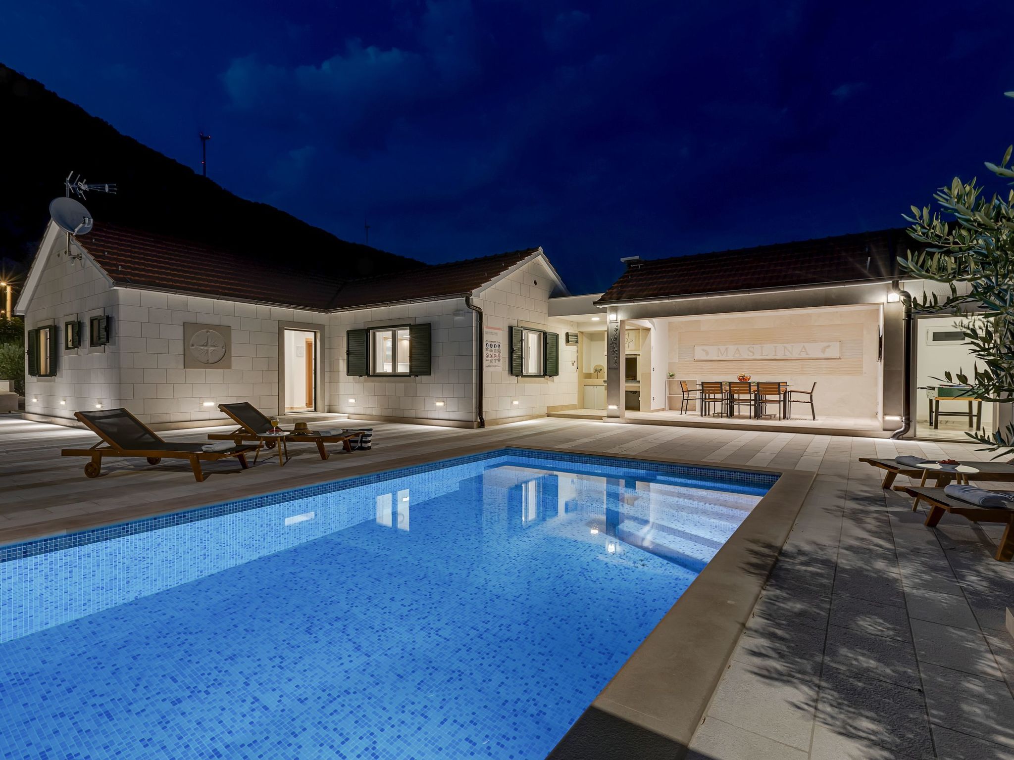 Villa Maslina - Ferienanlage Moja Stina-Dedans