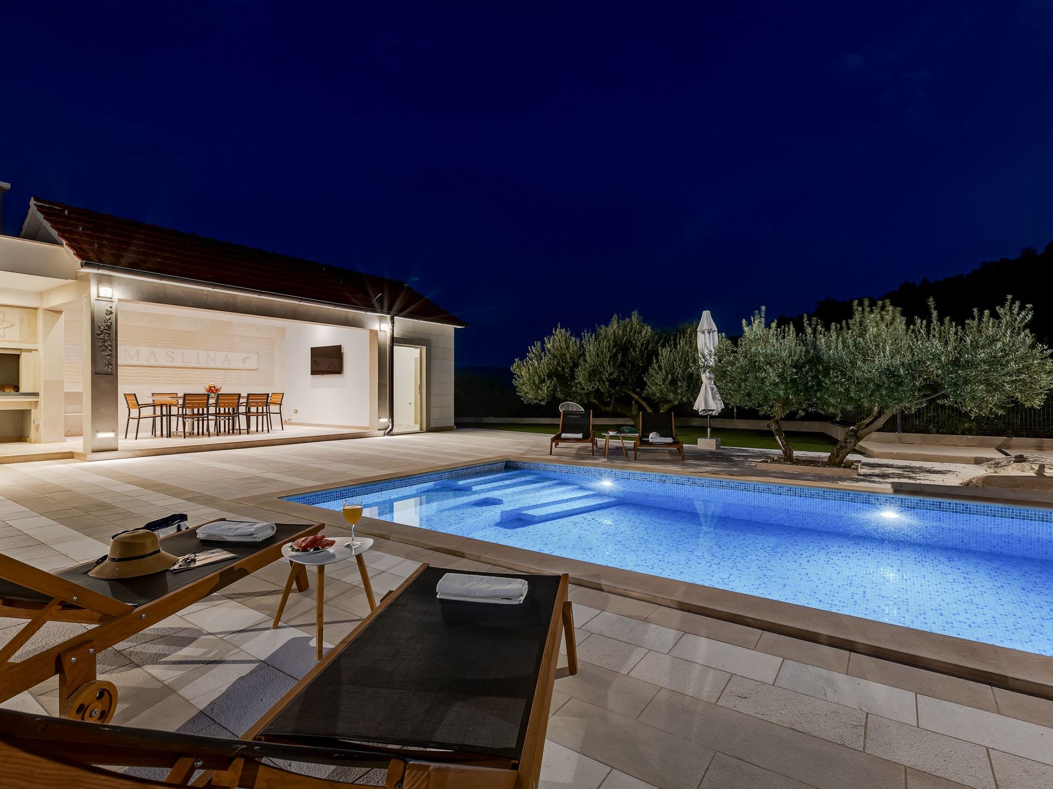 Villa Maslina - Ferienanlage Moja Stina-Dedans