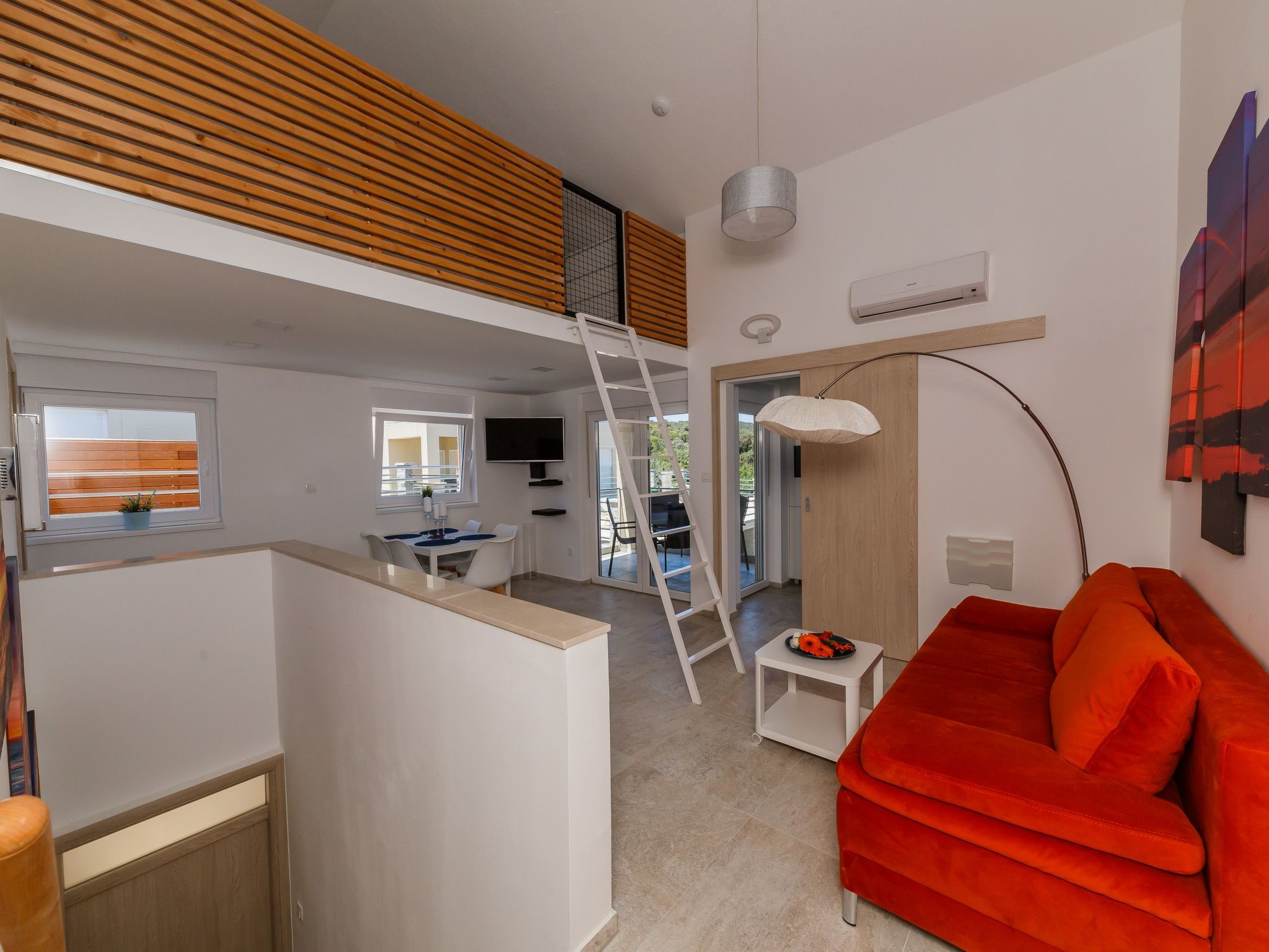Appartement in Drvenik Veli mit Gemeinsamer Terrasse und Meerblick - Image-tags.info